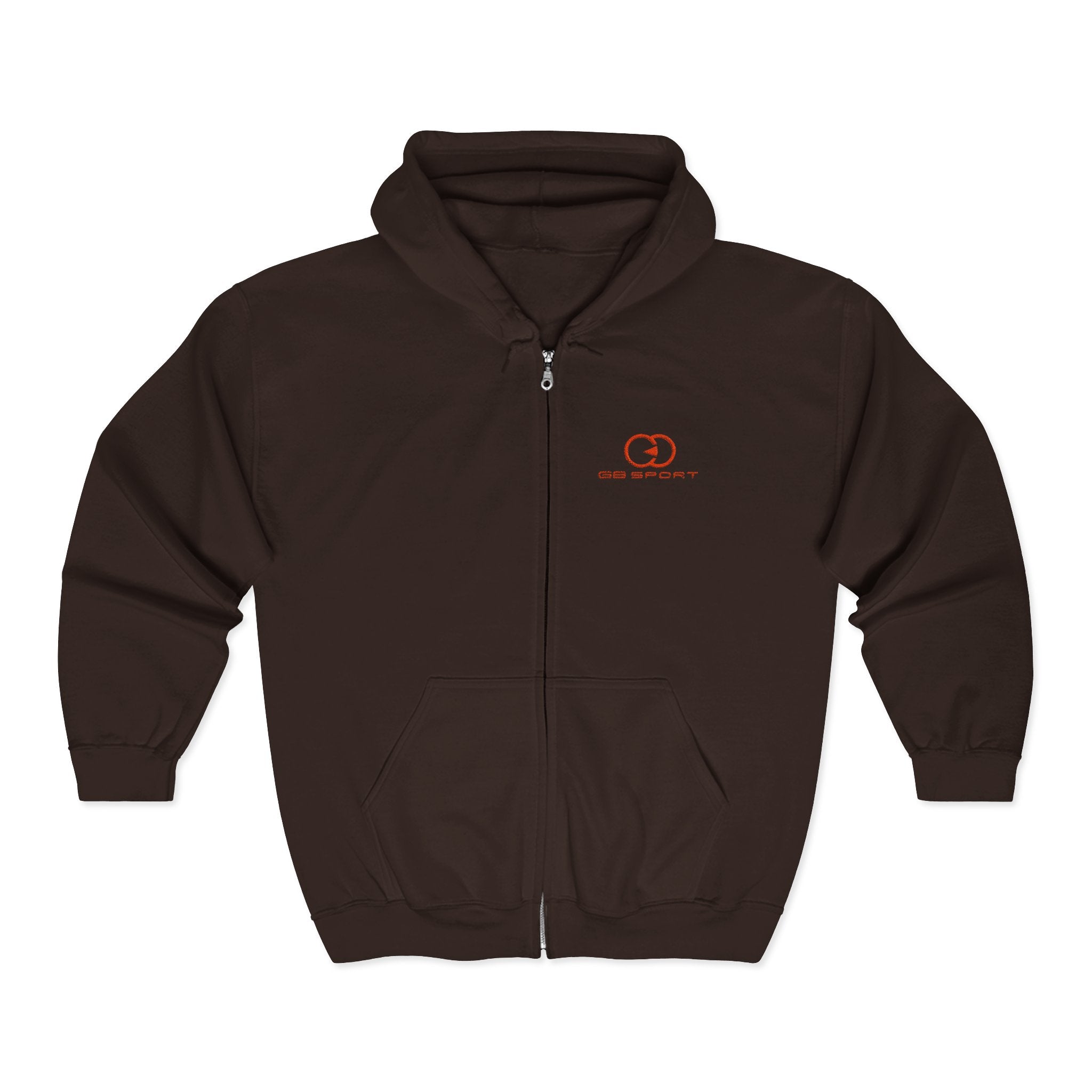 Cozy Unisex Full Zip Hoodie for Active Lifestyles - Perfect for Sports & Casual Wear