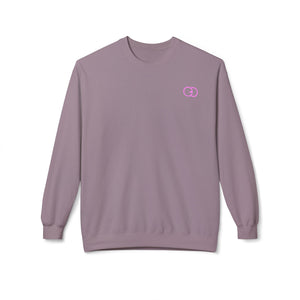 Unisex Softstyle Fleece Crewneck Sweatshirt - Trendy Pink Design - G8 Sport