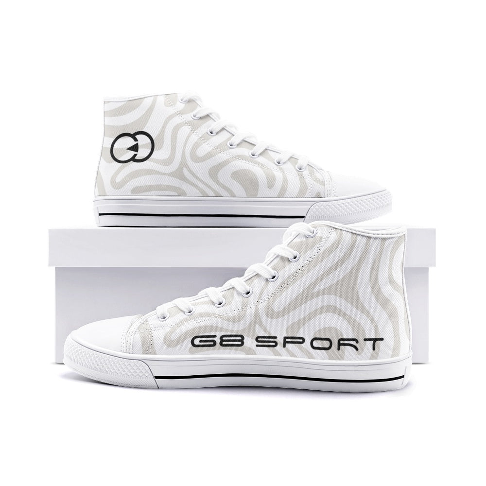 Fashionable Shoes Designed to Impress Unisex High Top Canvas Shoes