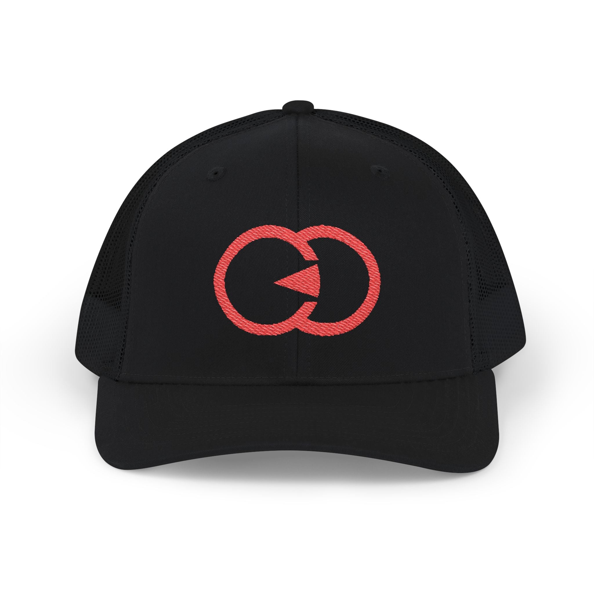 Trendy Snapback Trucker Cap with Embroidered Design