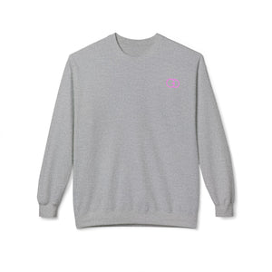Unisex Softstyle Fleece Crewneck Sweatshirt - Trendy Pink Design - G8 Sport