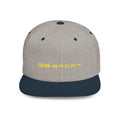 G8 Sport Flat Bill Snapback Cap - Stylish White Hat for Casual Wear