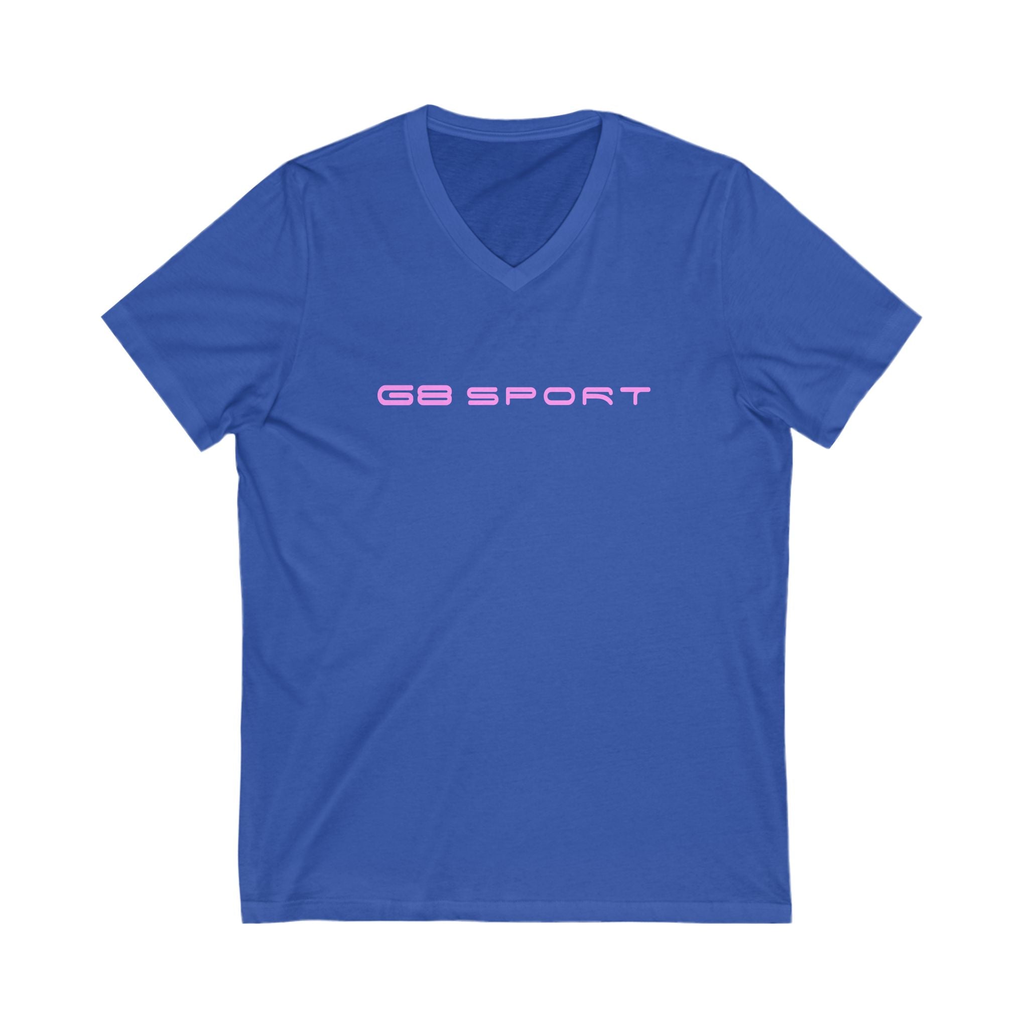 GB Sport Unisex V-Neck Tee - Trendy Comfort for Athletes & Casual Wear