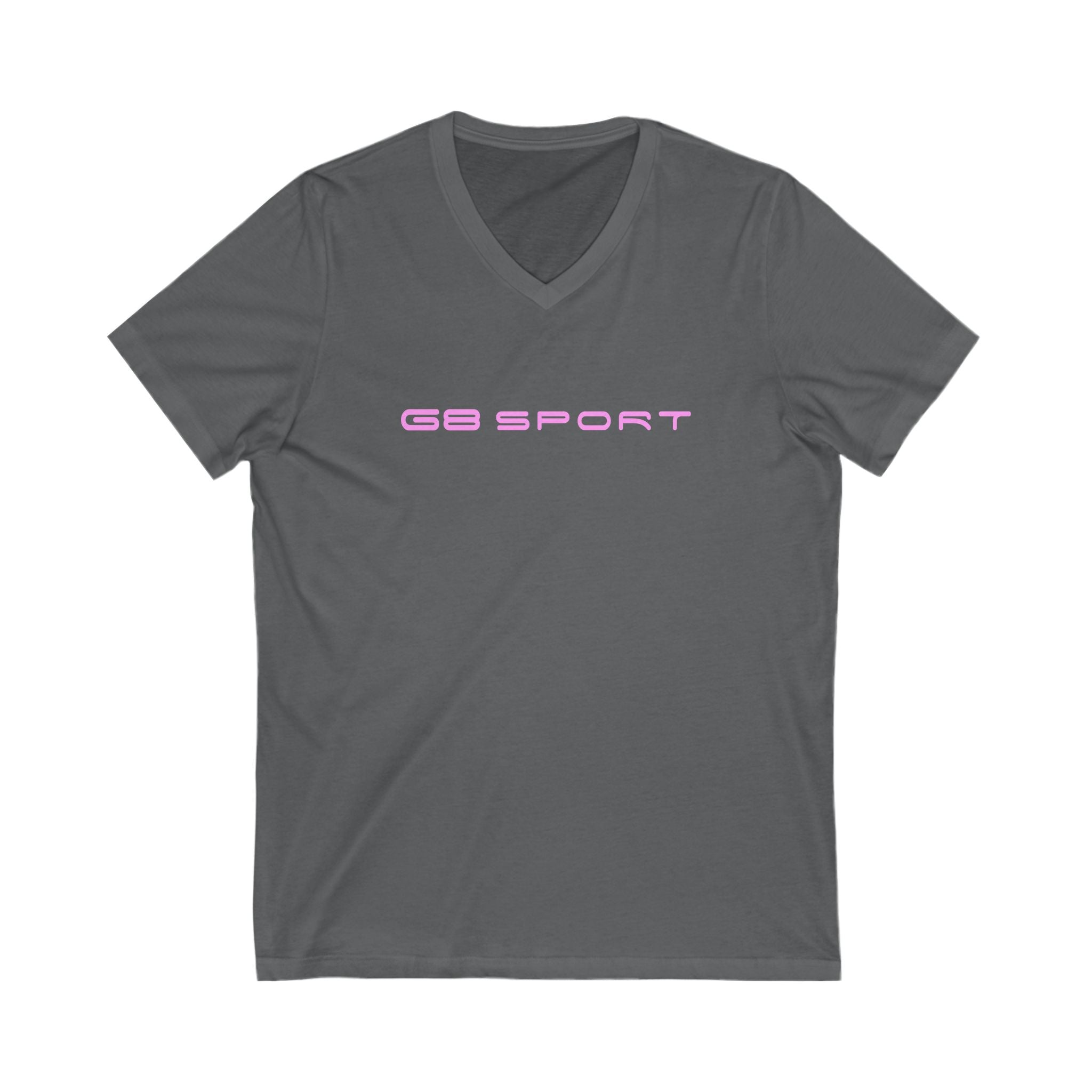 GB Sport Unisex V-Neck Tee - Trendy Comfort for Athletes & Casual Wear