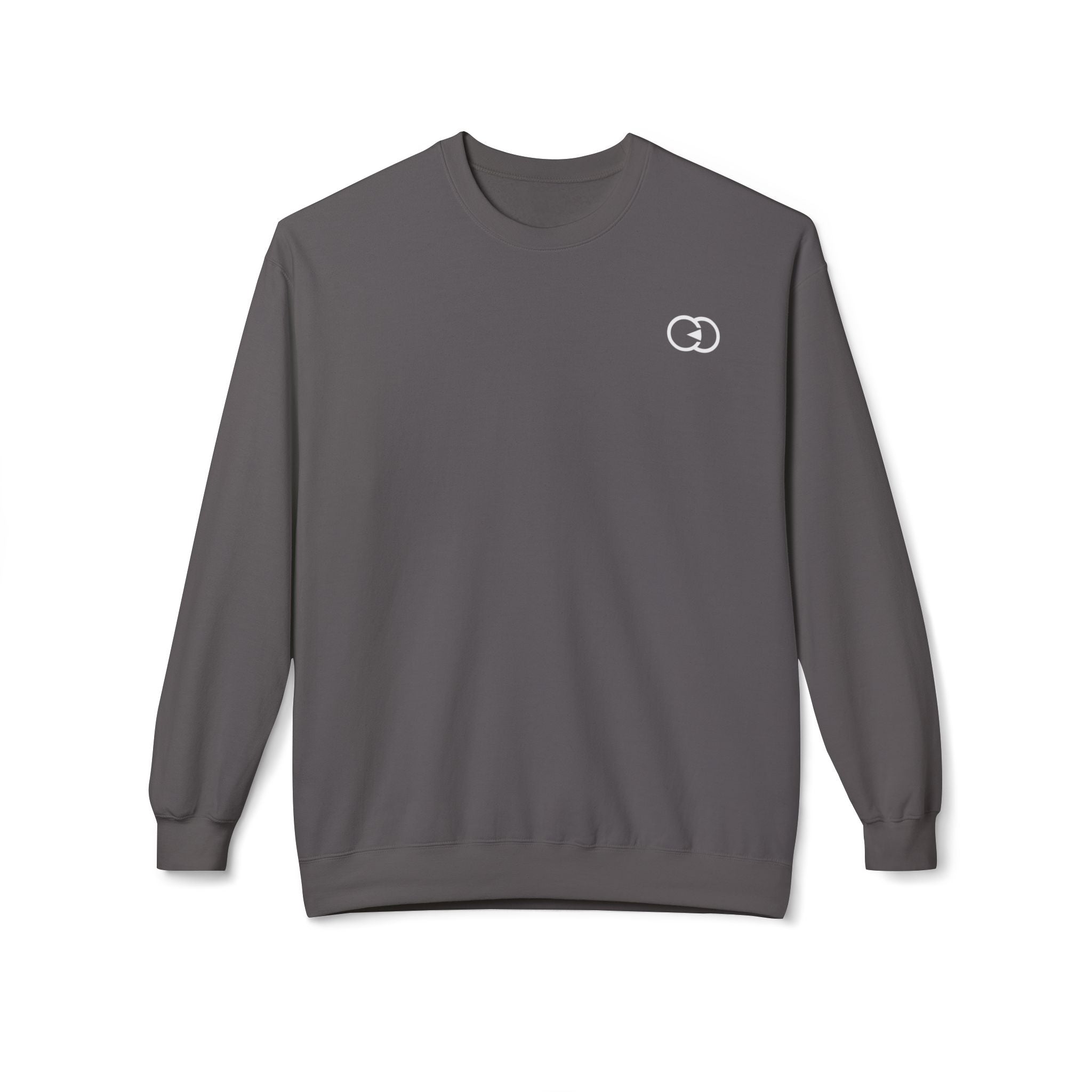 Unisex Softstyle Fleece Crewneck Sweatshirt - Cozy Brown Sweatshirt for Everyday Comfort