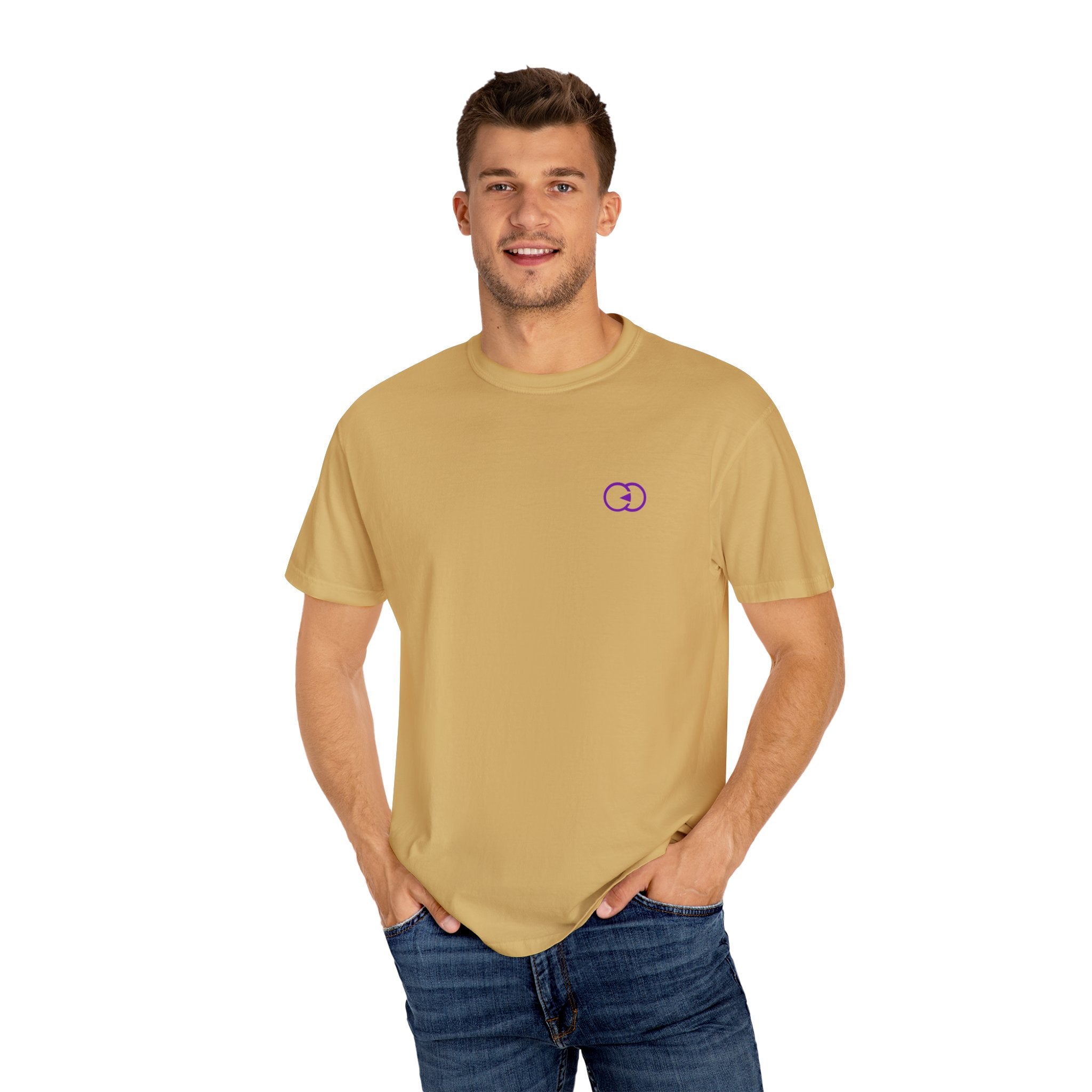 Casual Unisex Garment-Dyed T-shirt - Perfect for Everyday Wear & Seasonal Celebrations