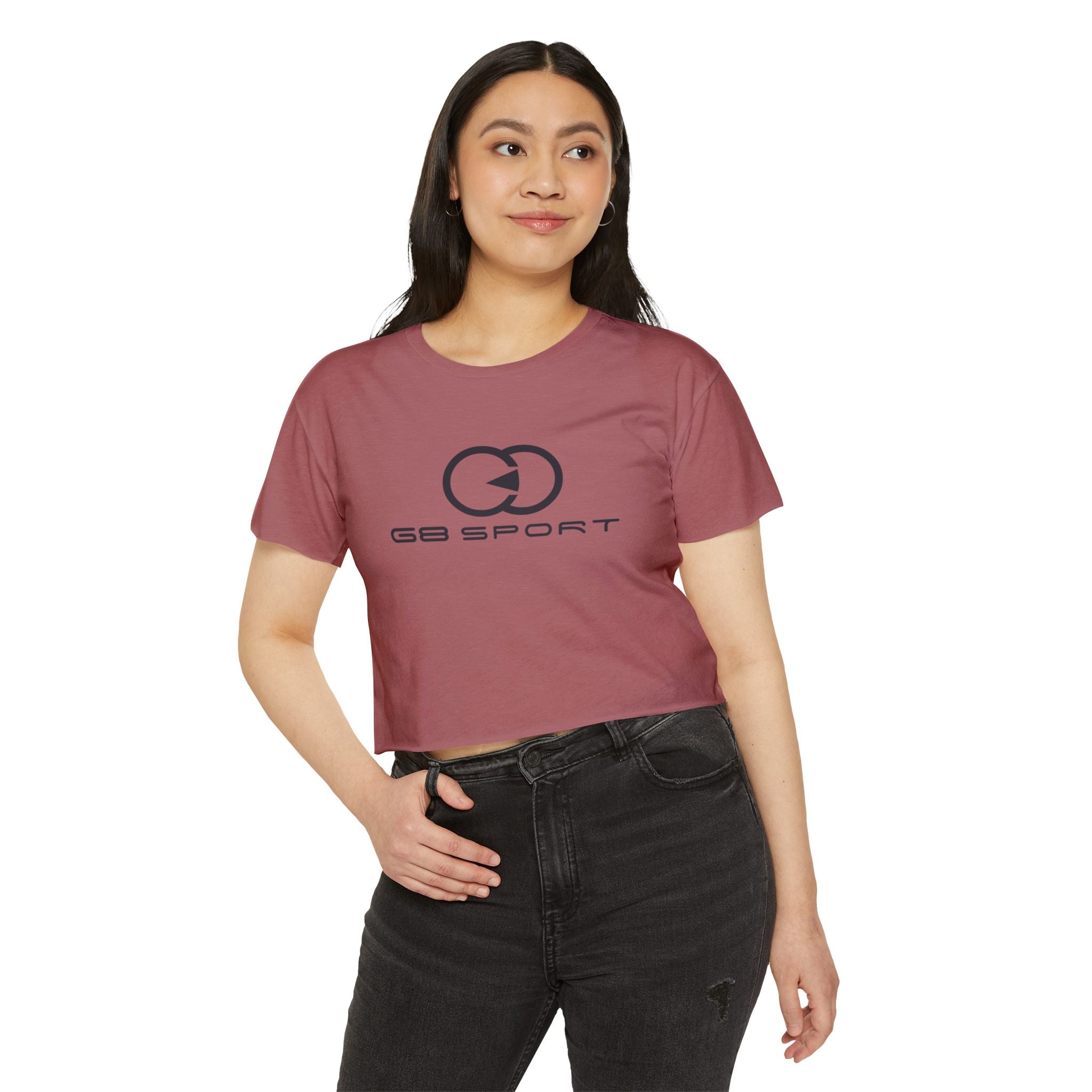 Women's Festival Crop Top - Trendy Casual Tee for Music Lovers