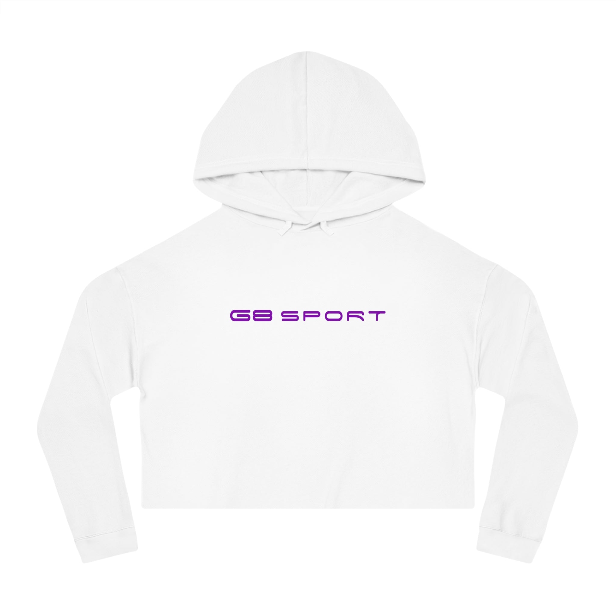 Trendy Women's Cropped Hooded Sweatshirt - G8 SPORT