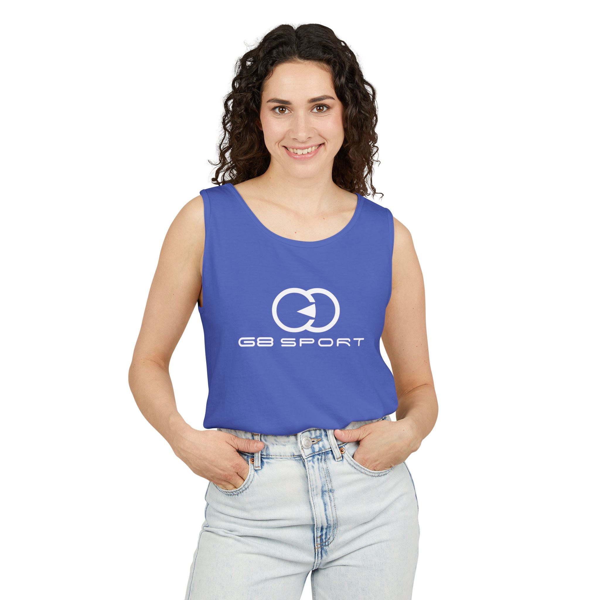 Unisex Garment-Dyed Tank Top - Casual Summer Essential