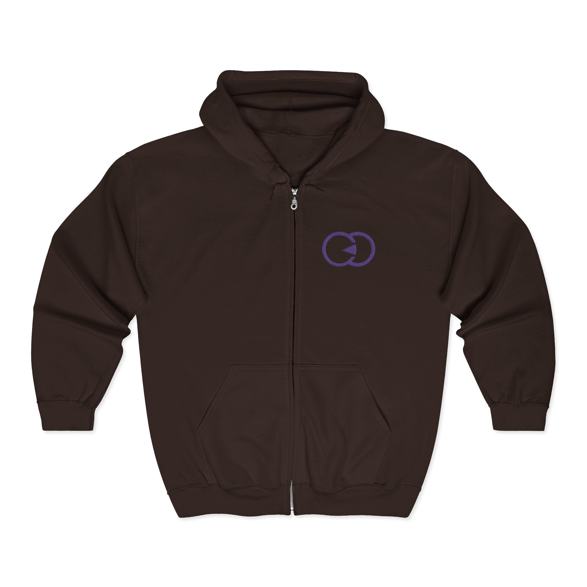 Unisex Heavy Blend Full Zip Hooded Sweatshirt - Cozy Casual Wear for All Occasions