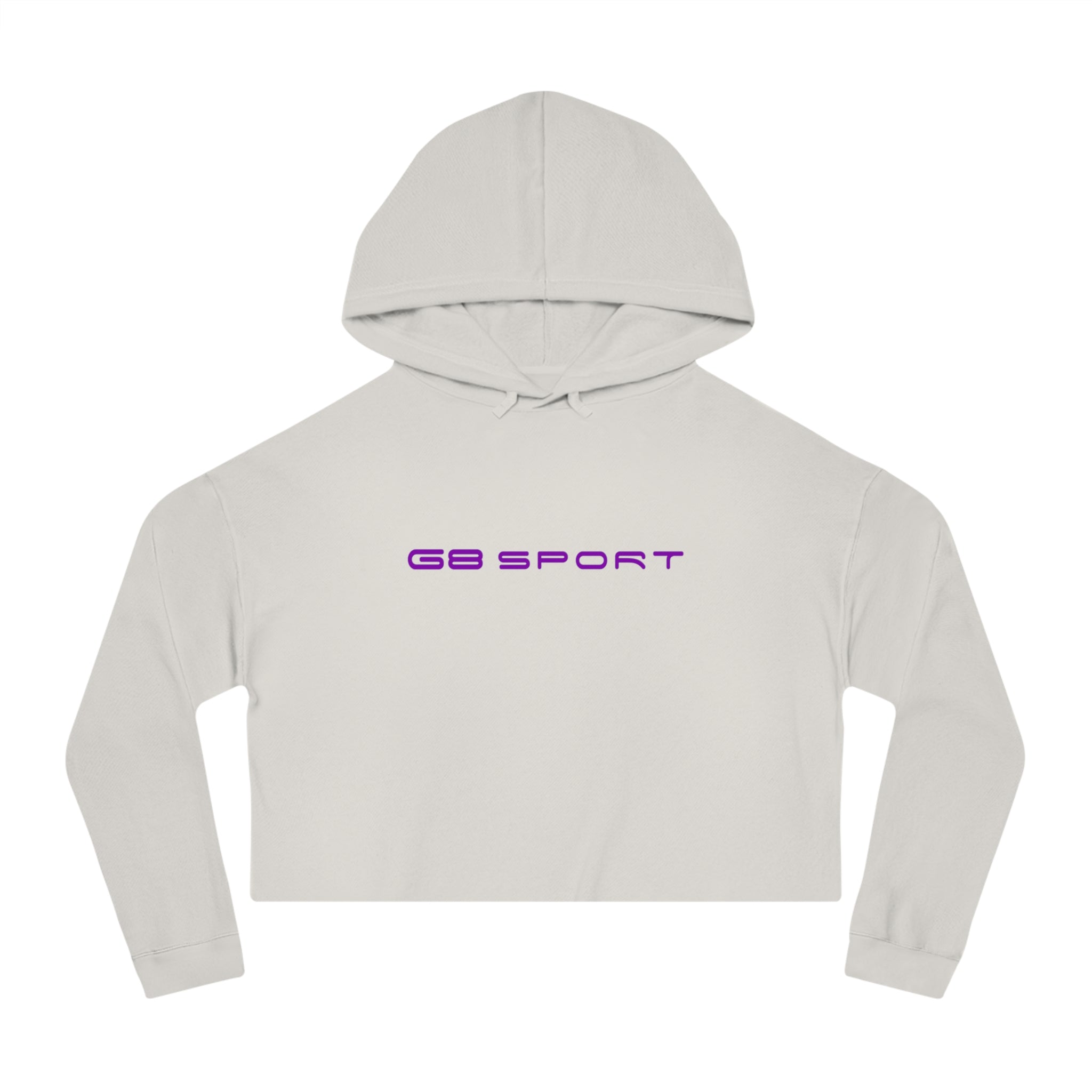 Trendy Women's Cropped Hooded Sweatshirt - G8 SPORT