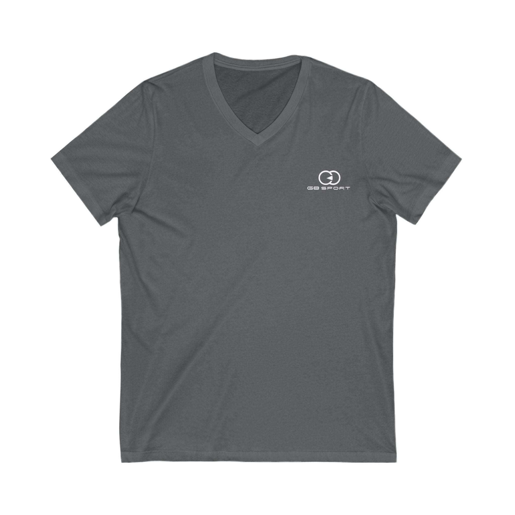 Casual Unisex V-Neck Tee - Perfect for Everyday Wear & Sporty Outings