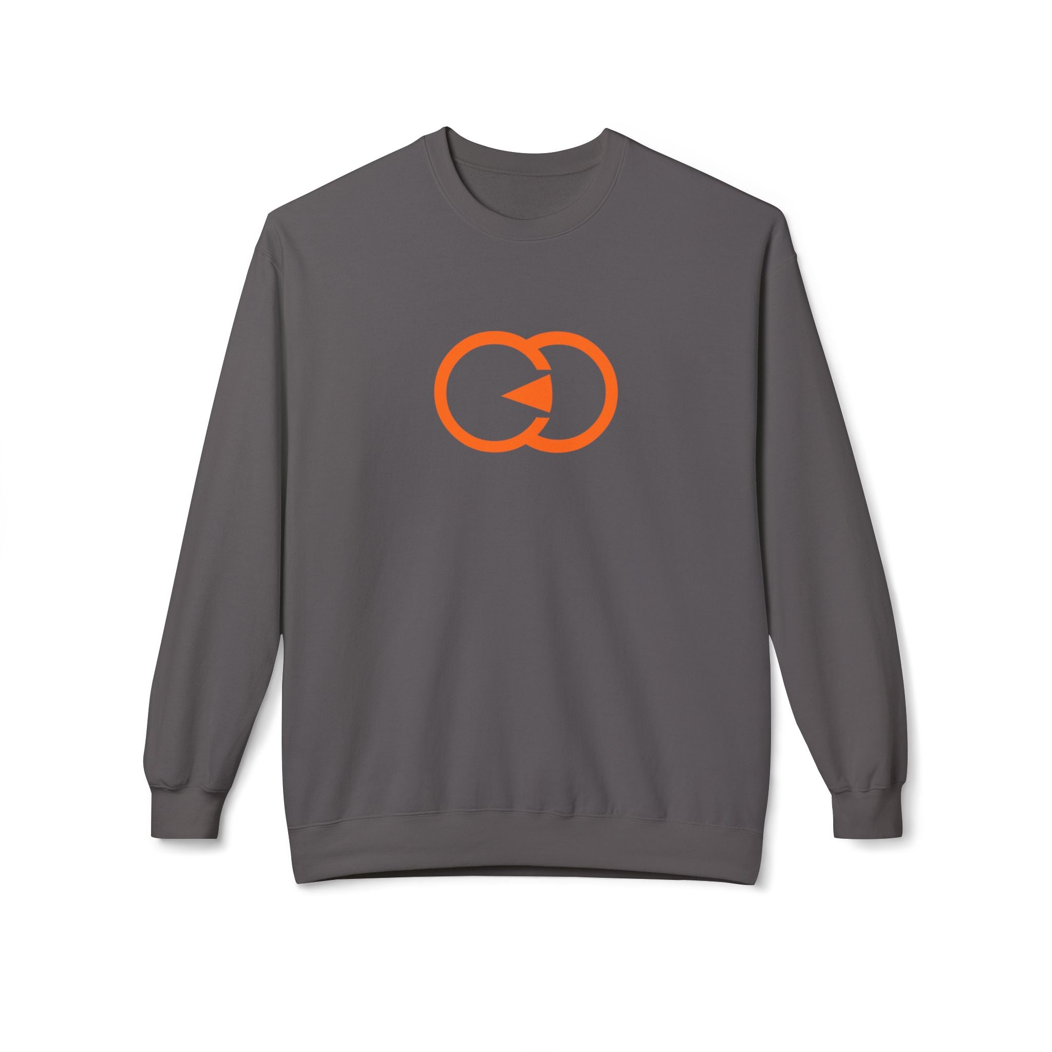 Stylish Unisex Crewneck Sweatshirt with Trendy Logo - Perfect for Casual Outings & Cozy Days