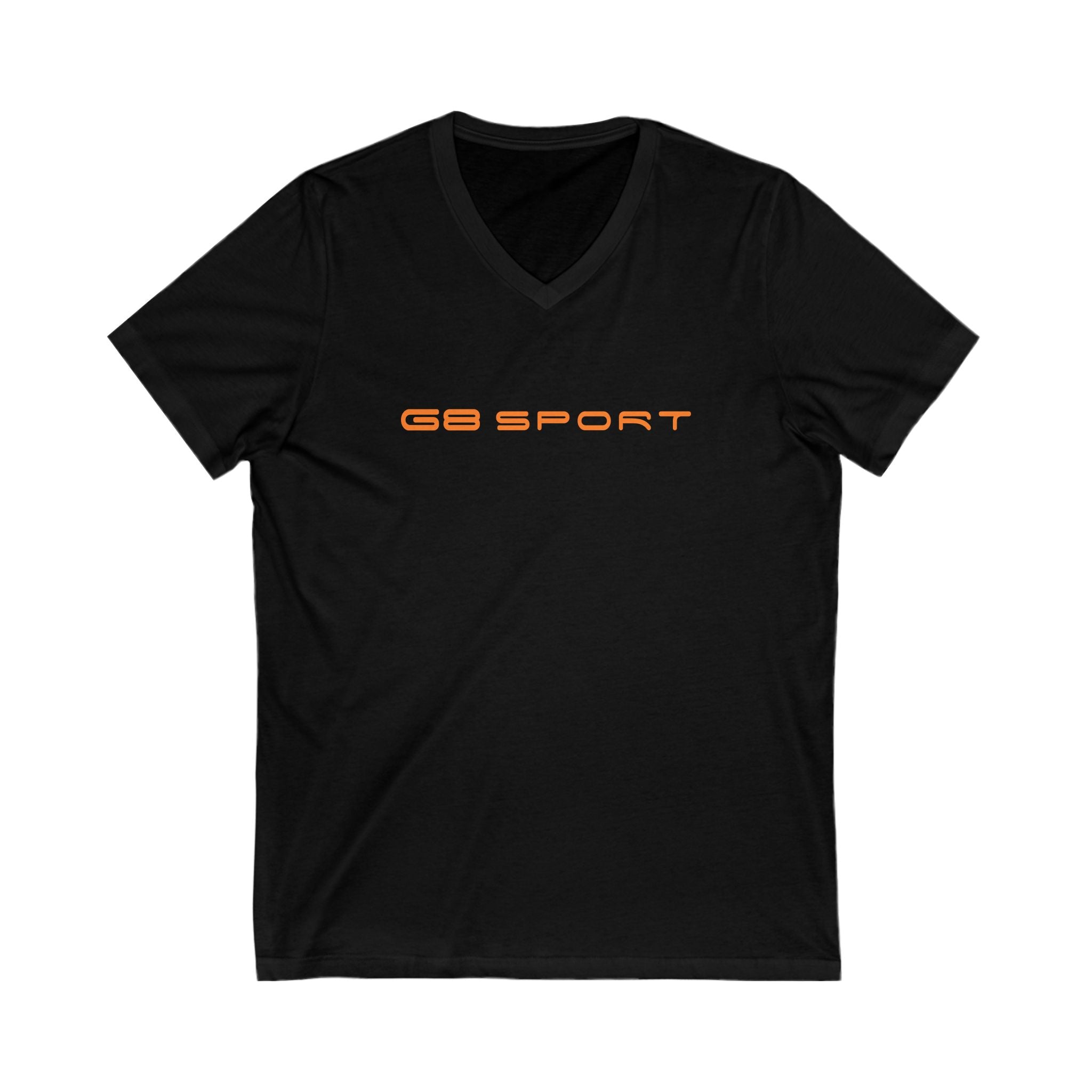 Sporty Unisex V-Neck Tee - GB Sport Style for Active Lifestyle