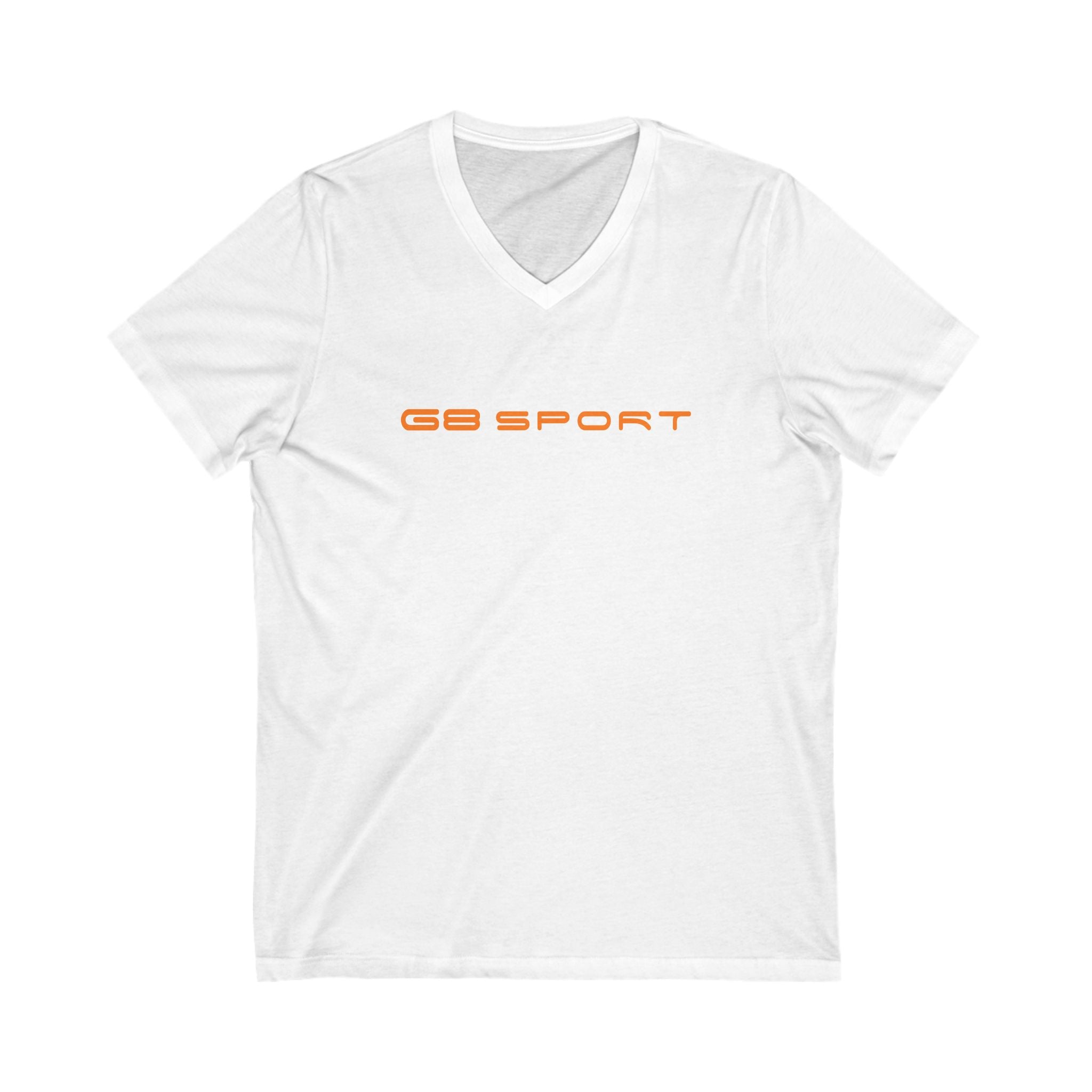 Sporty Unisex V-Neck Tee - GB Sport Style for Active Lifestyle