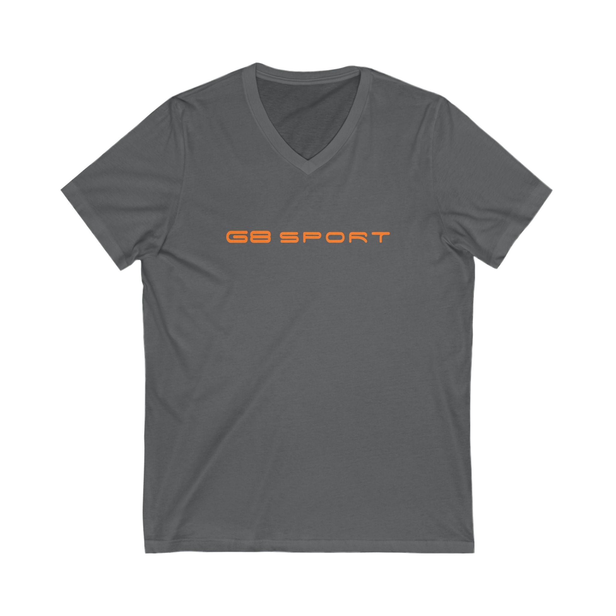 Sporty Unisex V-Neck Tee - GB Sport Style for Active Lifestyle