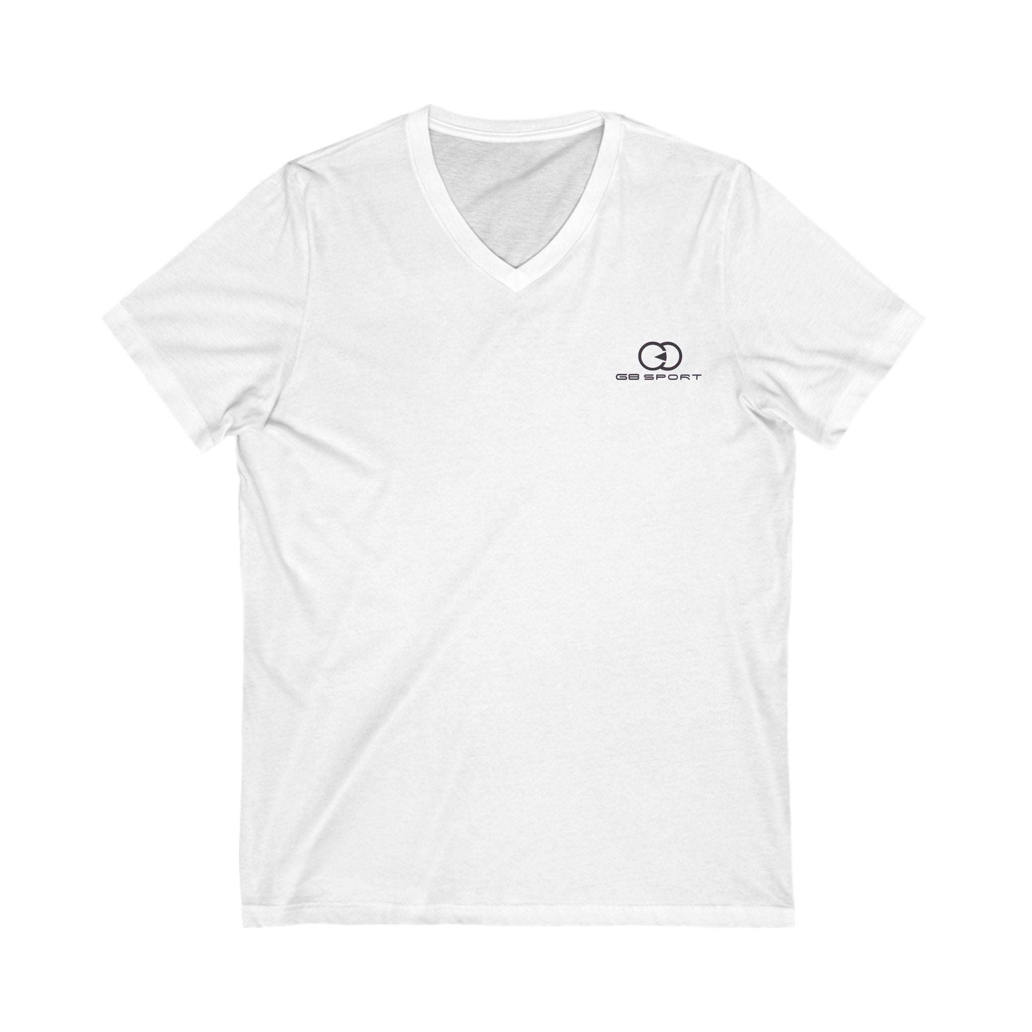 Unisex Jersey Short Sleeve V-Neck Tee