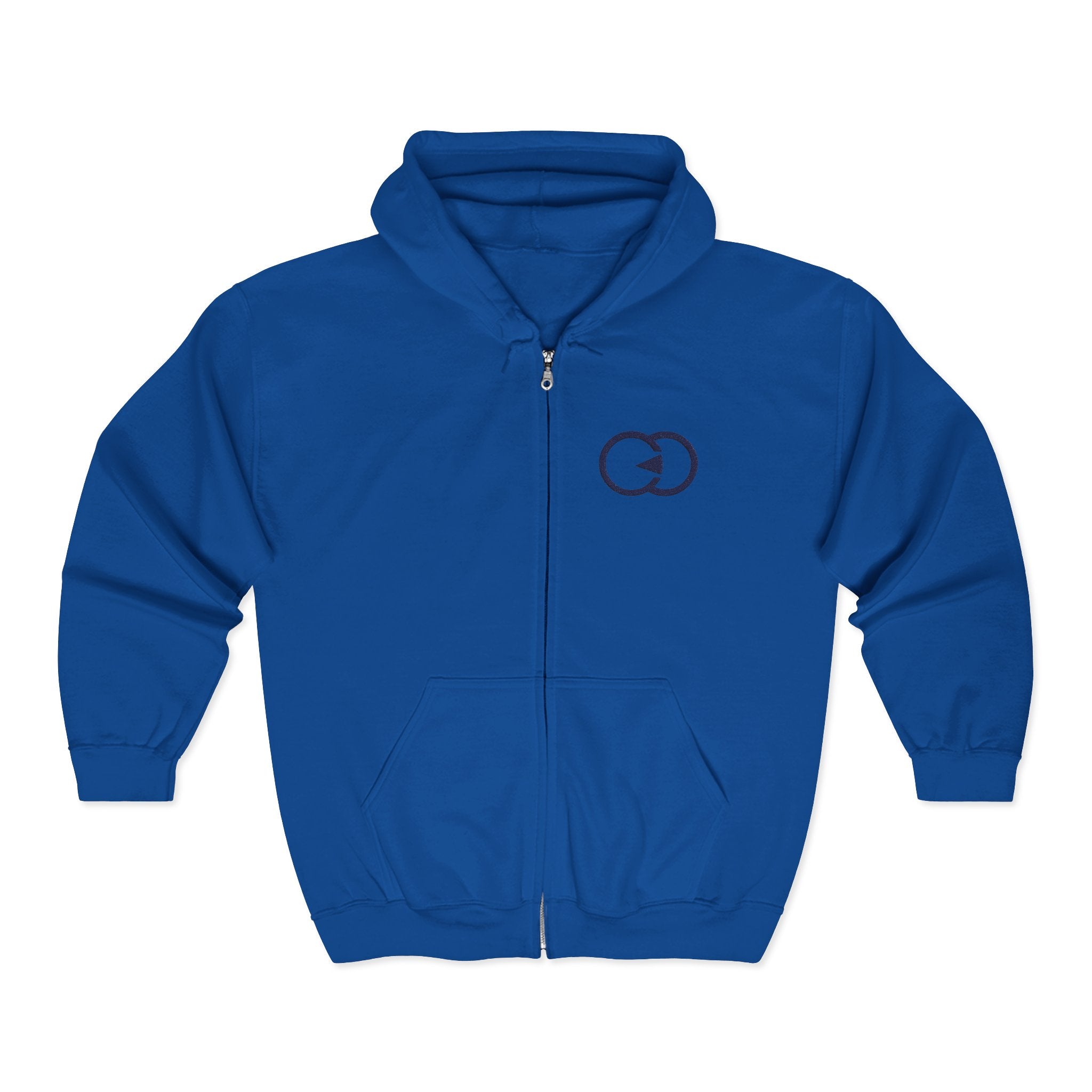 Unisex Full Zip Hoodie - Cozy Design for Casual Comfort