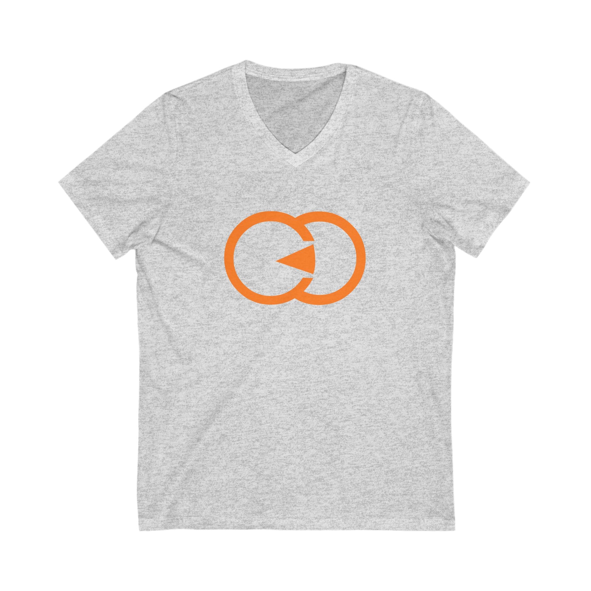 Couple Connection V-Neck Tee - Perfect for Date Nights & Anniversaries