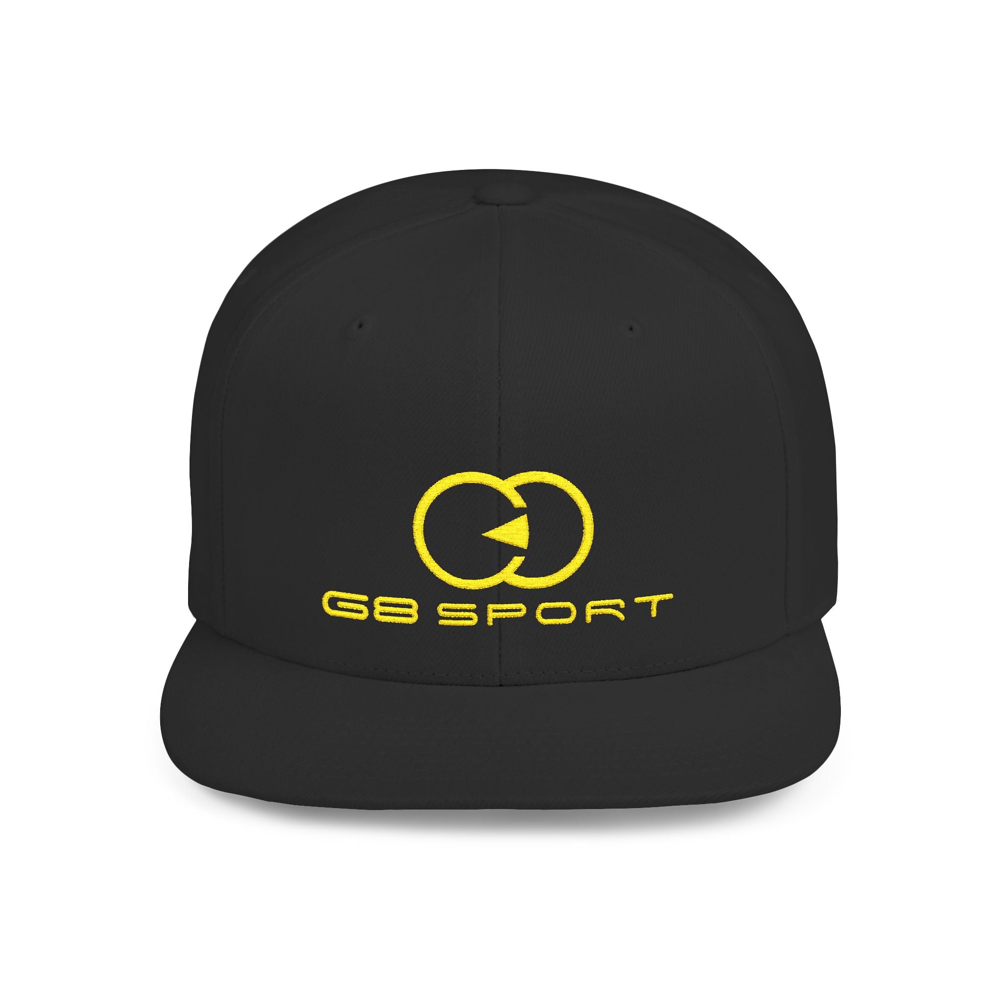 Stylish Flat Bill Snapback Cap for Sports Enthusiasts - G8 Sport Logo