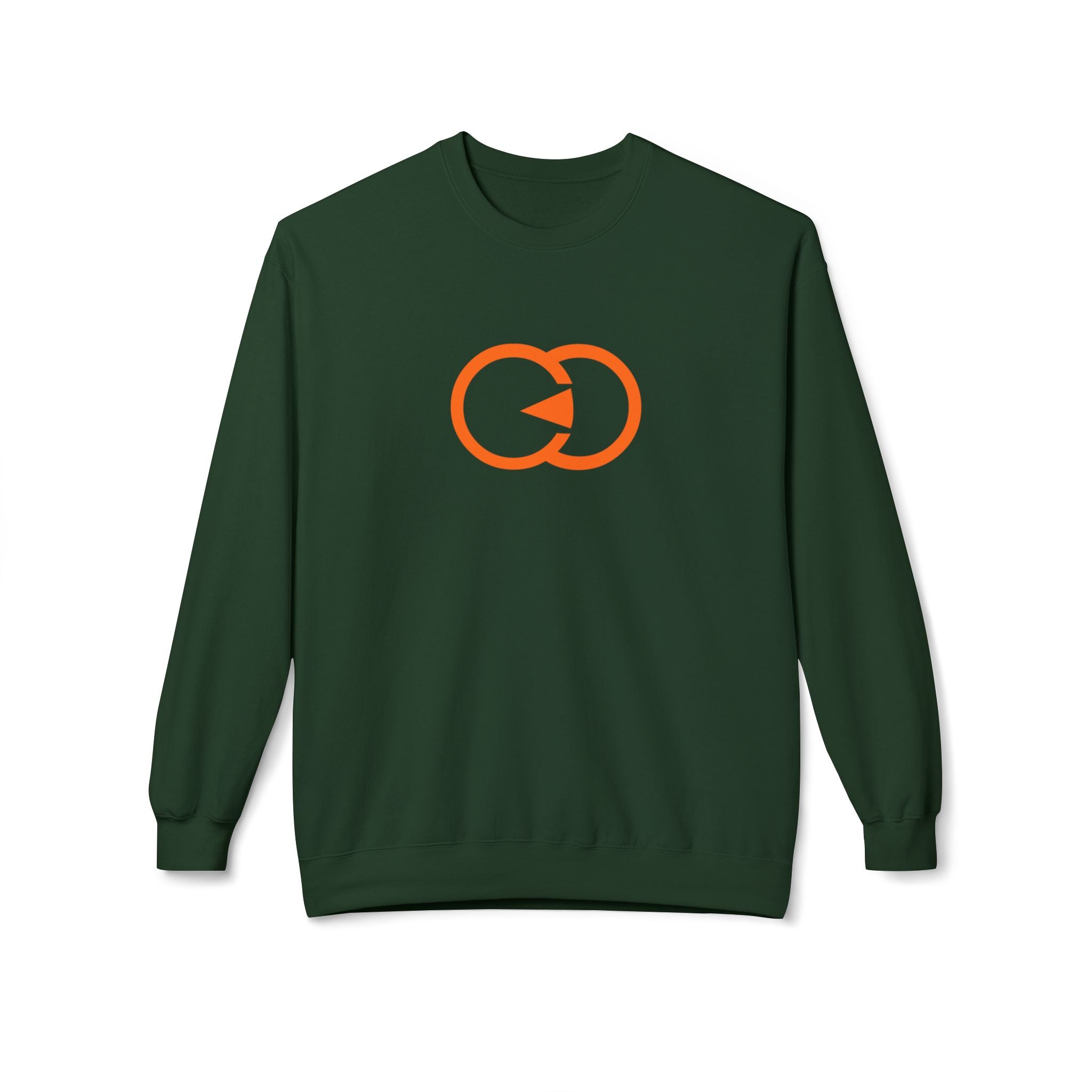 Stylish Unisex Crewneck Sweatshirt with Trendy Logo - Perfect for Casual Outings & Cozy Days
