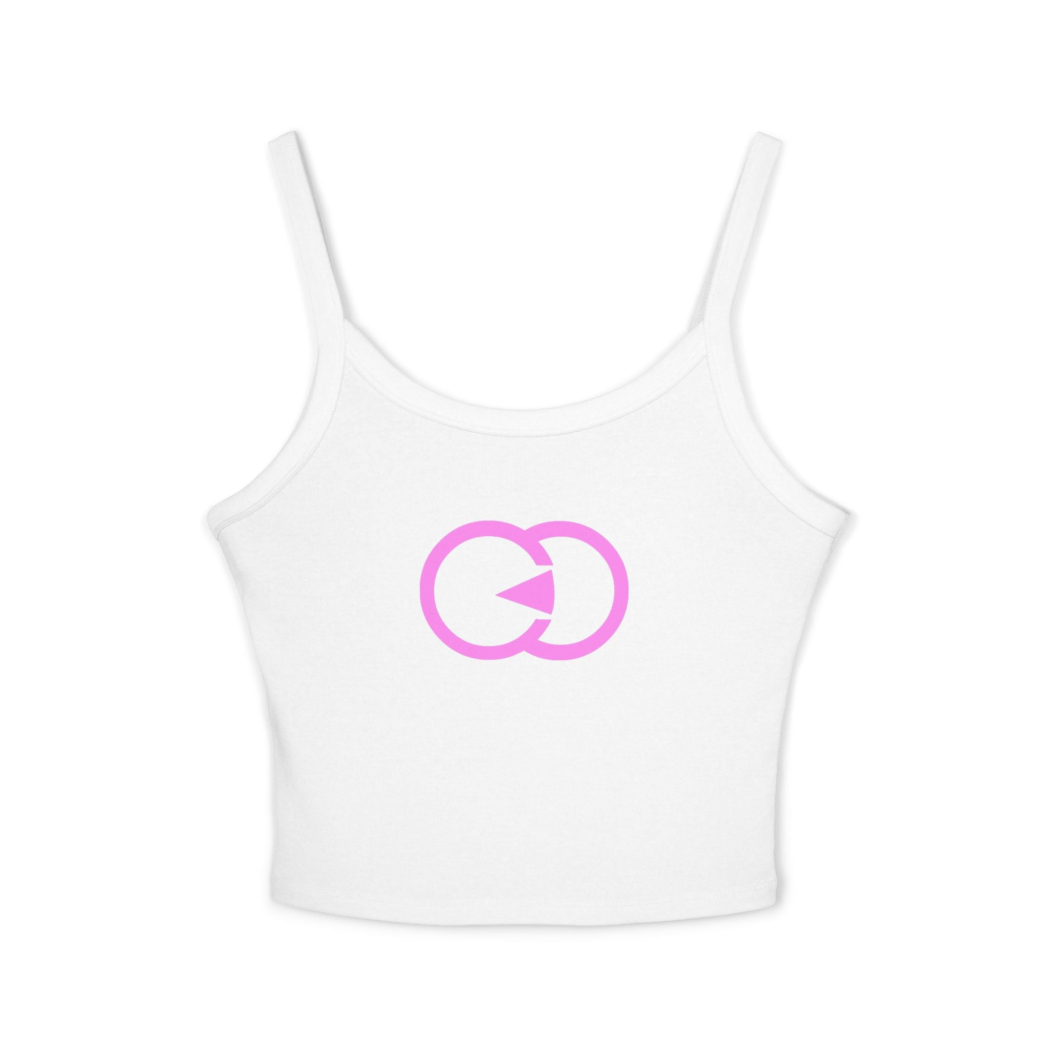 Playful Love Graphic Women's Spaghetti Strap Tank Top