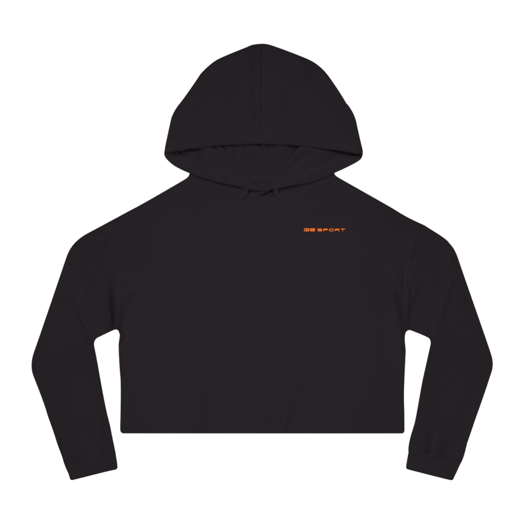 Women’s Cropped Hooded Sweatshirt - Trendy Activewear for Casual Looks