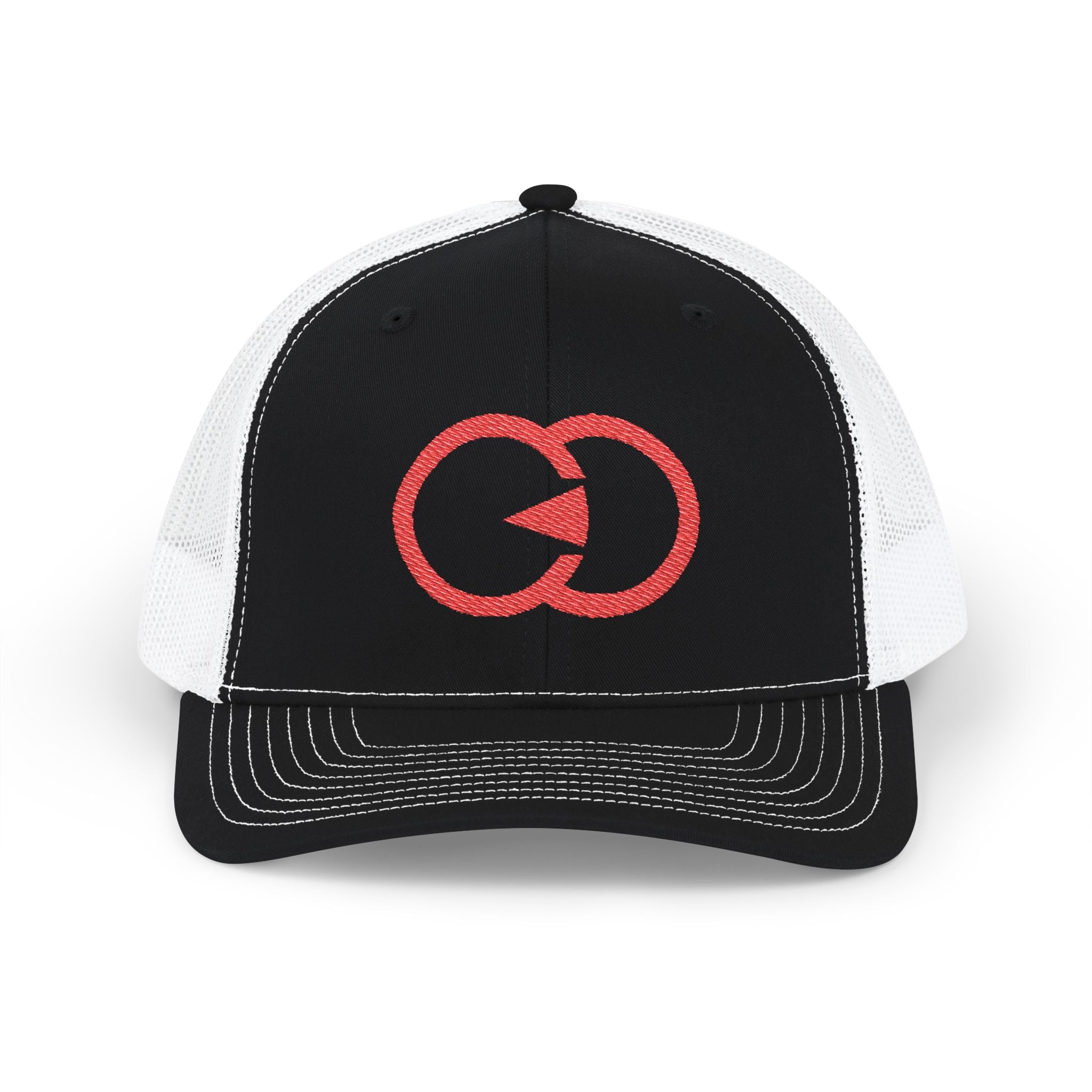 Trendy Snapback Trucker Cap with Embroidered Design