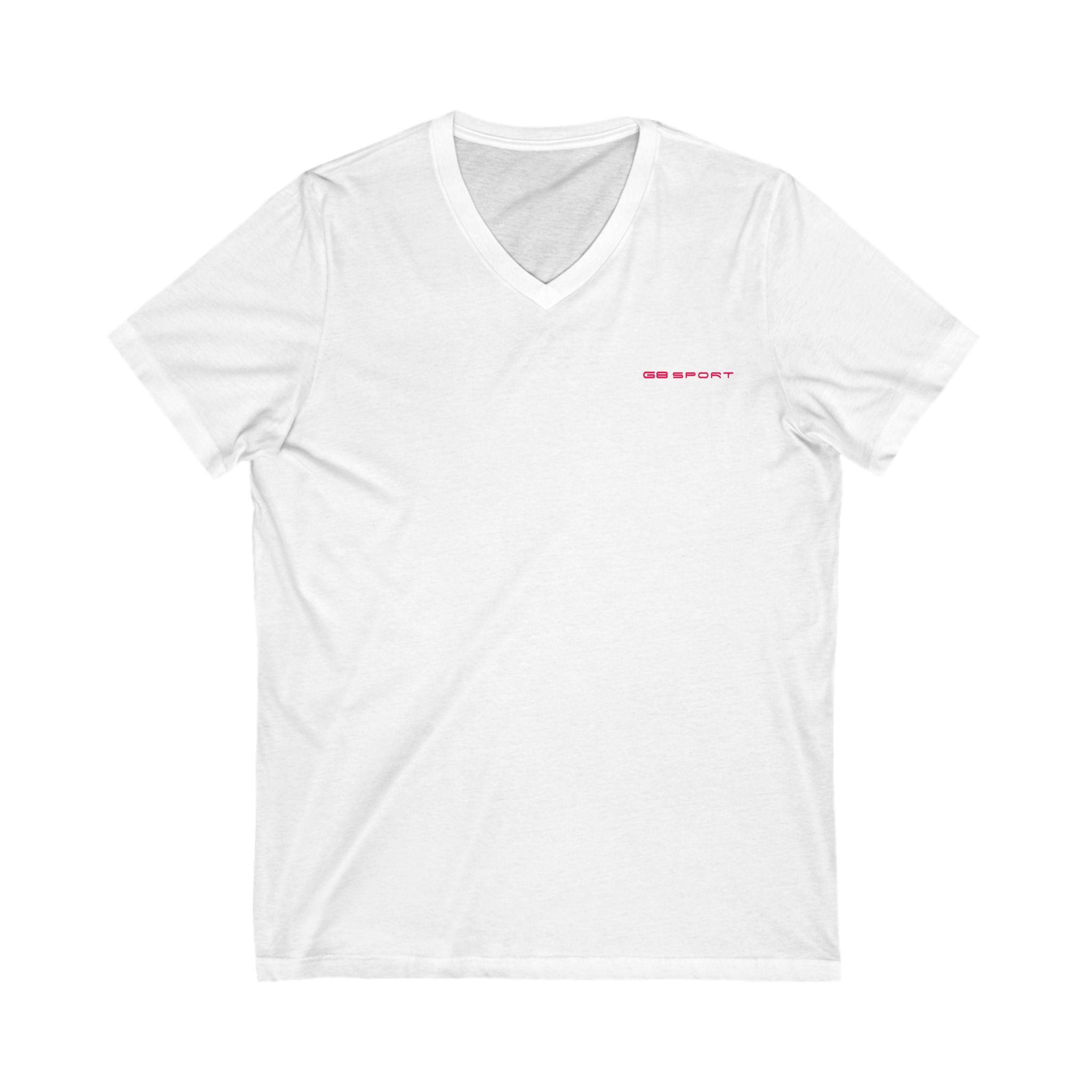 Casual Sporty V-Neck Tee for Active Lifestyle