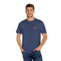 Unisex Garment-Dyed T-Shirt - Casual Comfort with Playful Link Design