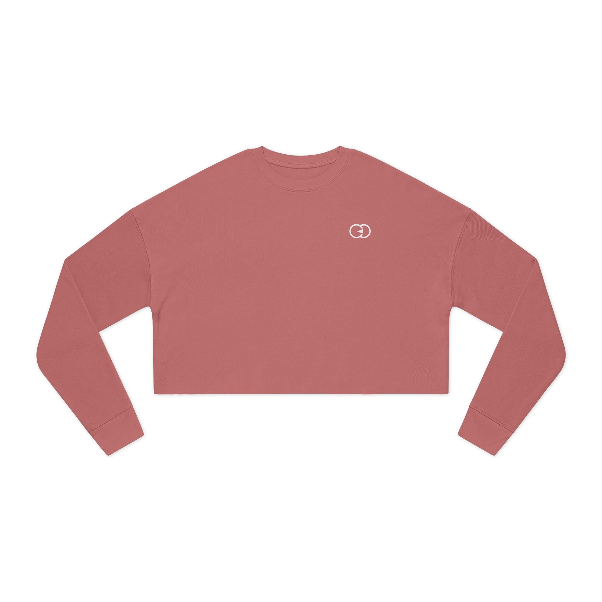 Cozy Women's Cropped Sweatshirt - Perfect for Casual Outings & Layering