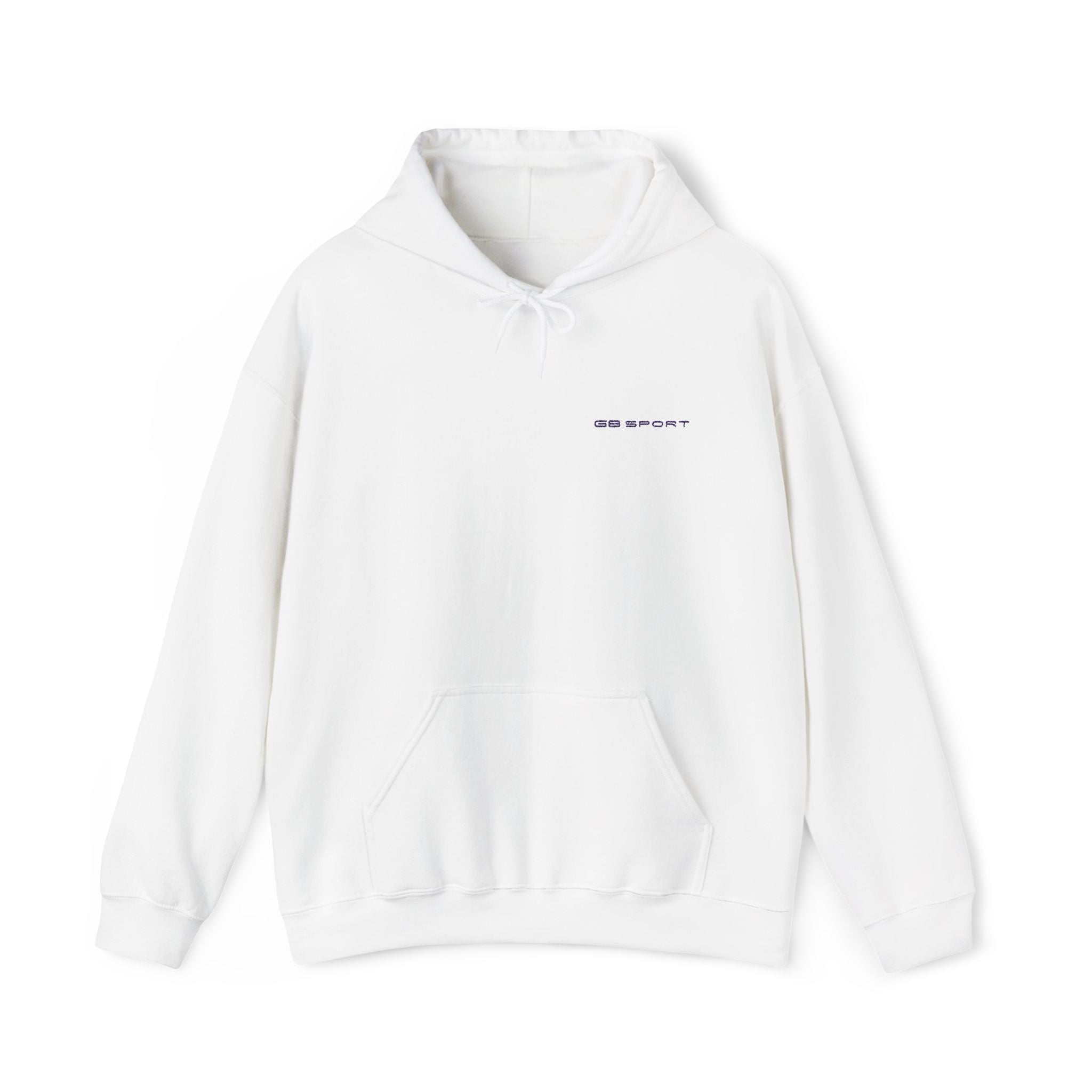 Unisex Heavy Blend™ Minimalist Hoodie - Cozy White Sweatshirt for Everyday Comfort