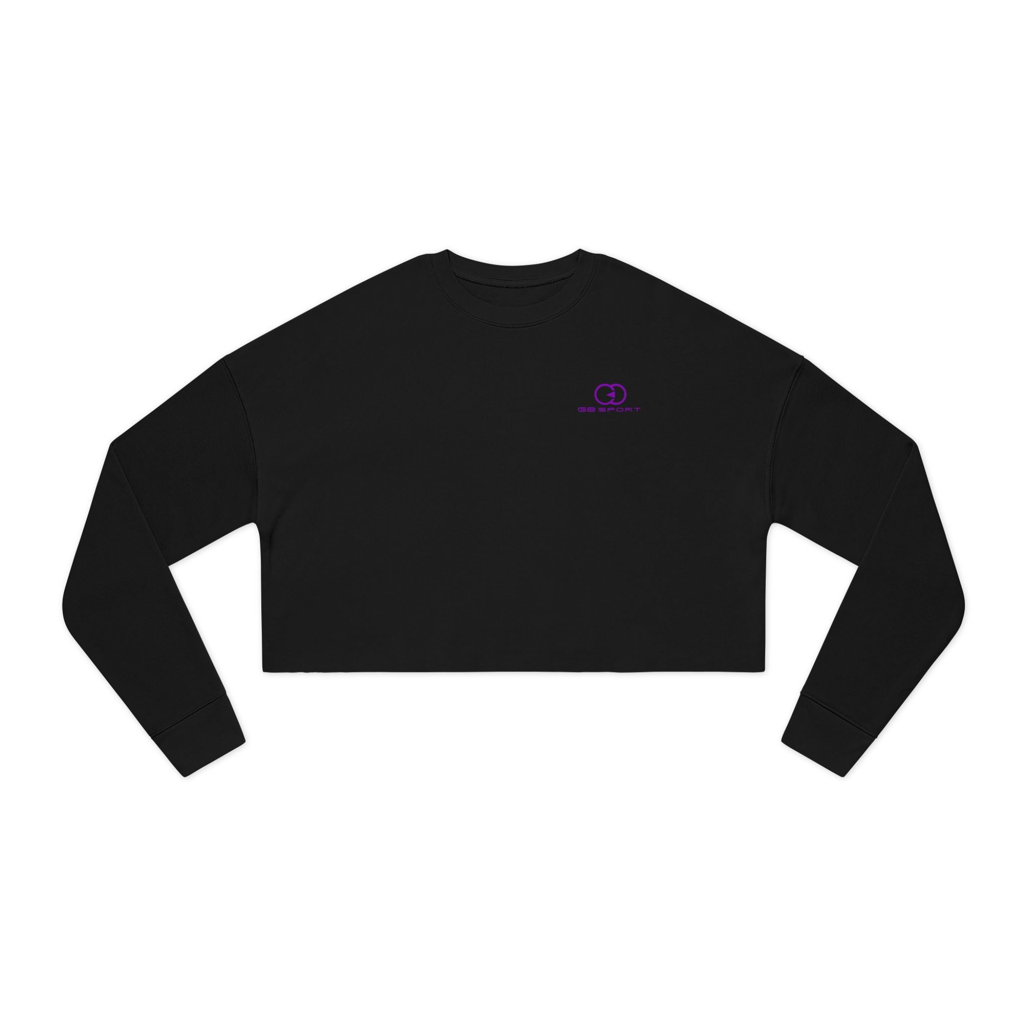 Cozy Women's Cropped Sweatshirt - Stylish Relaxed Fit for Everyday Wear