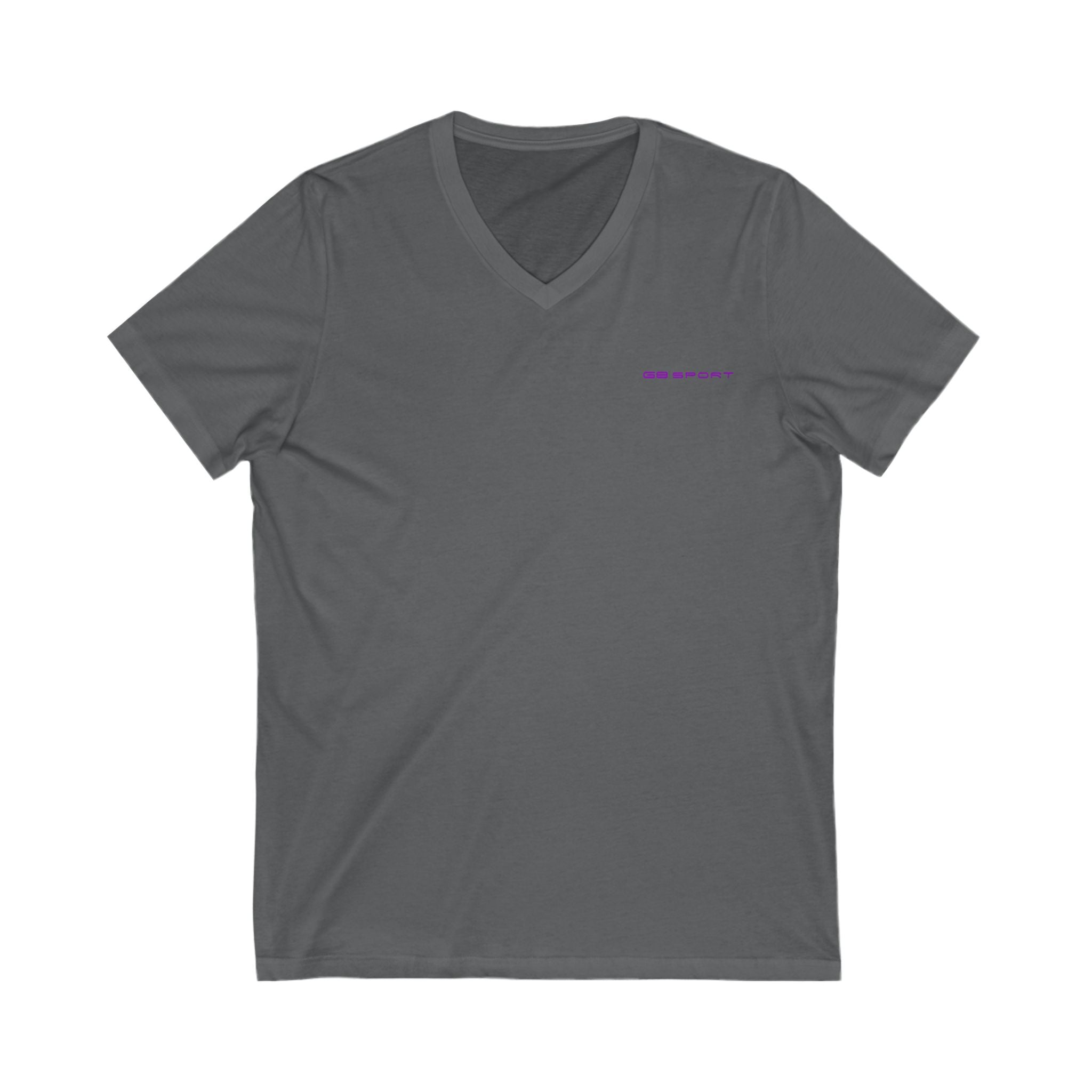 Unisex Sporty V-Neck Tee - Comfortable Jersey Shirt for Active Lifestyle