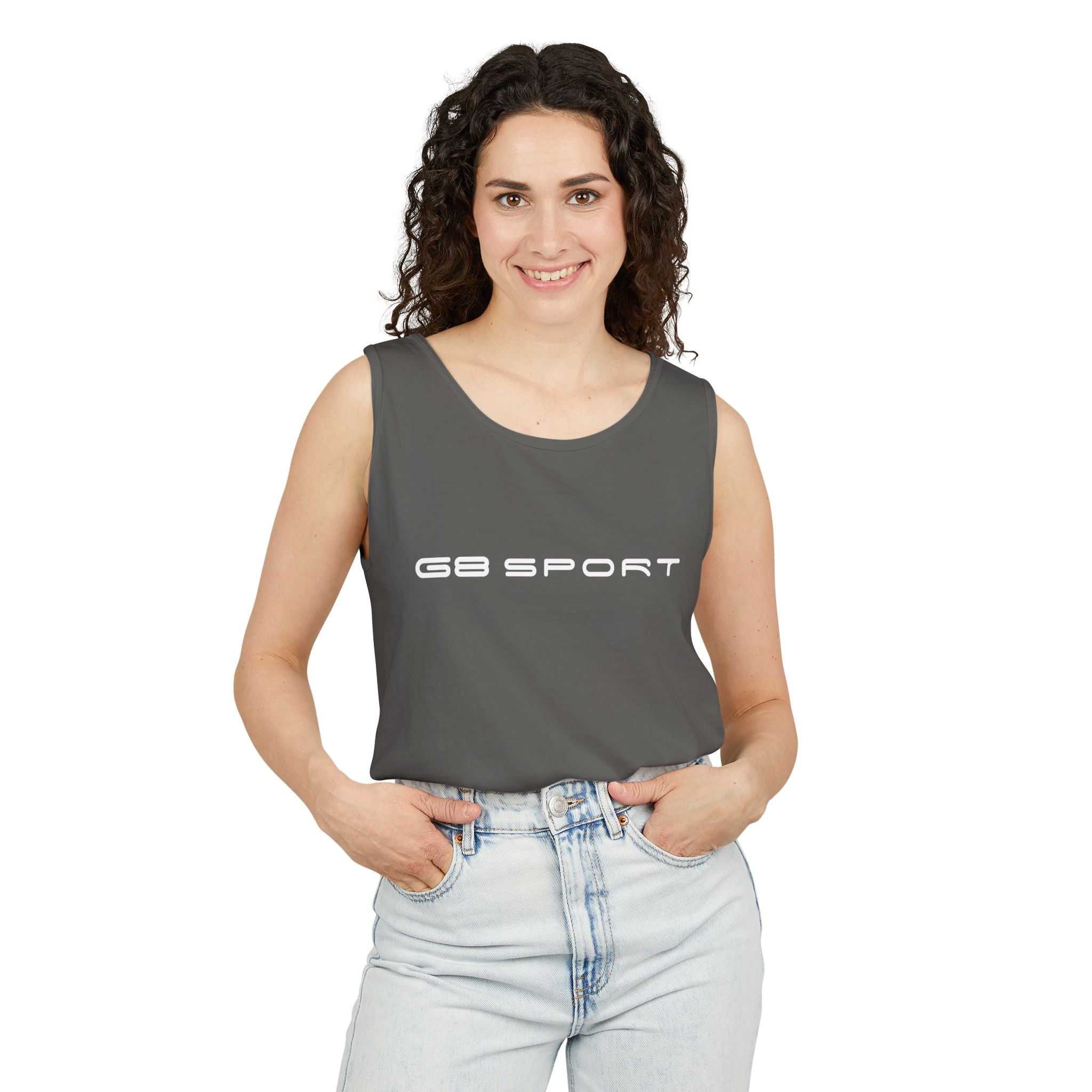 Unisex Garment-Dyed Tank Top - Stylish Sportswear for Active Lifestyles