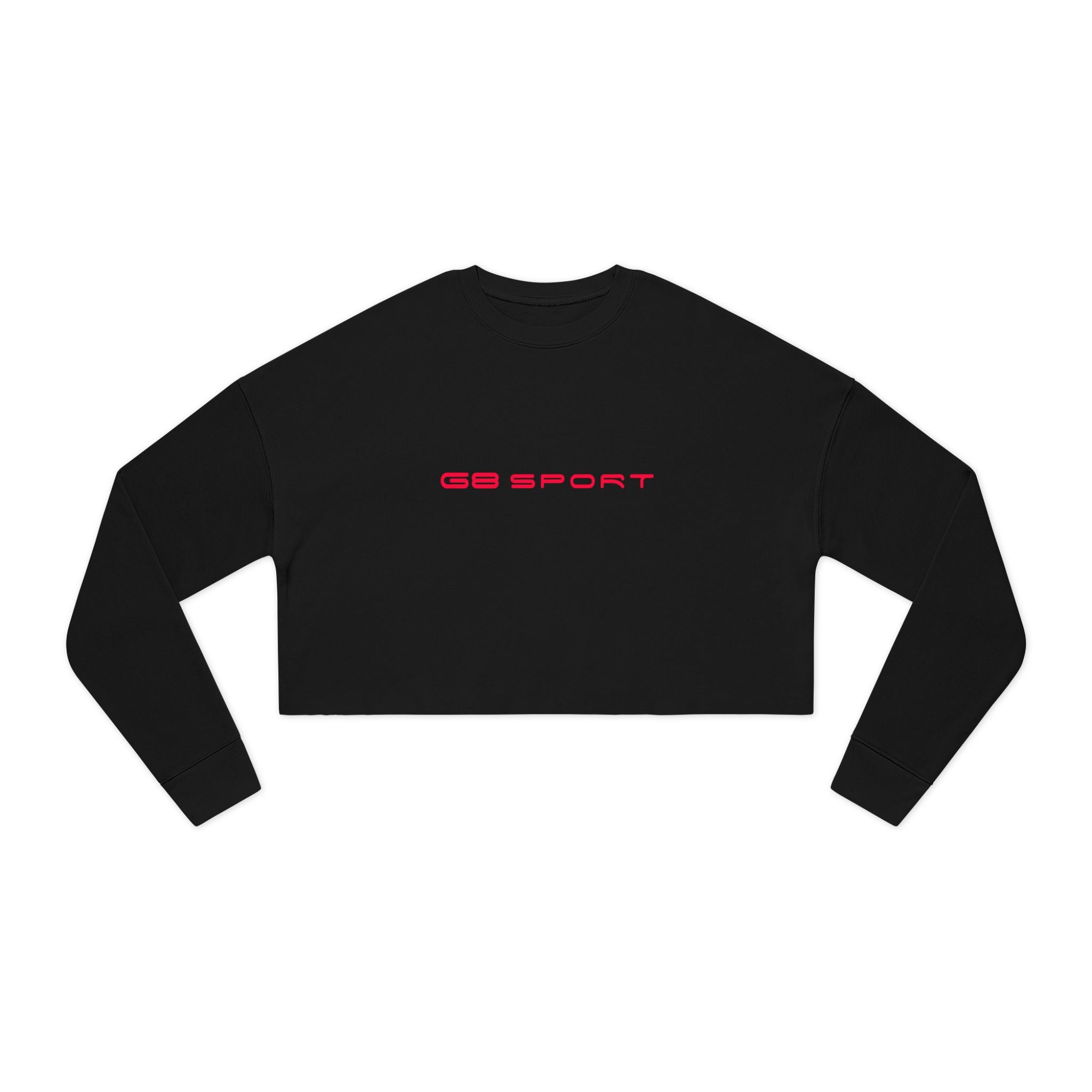 Trendy Women's Cropped Sweatshirt - GB Sport Graphic