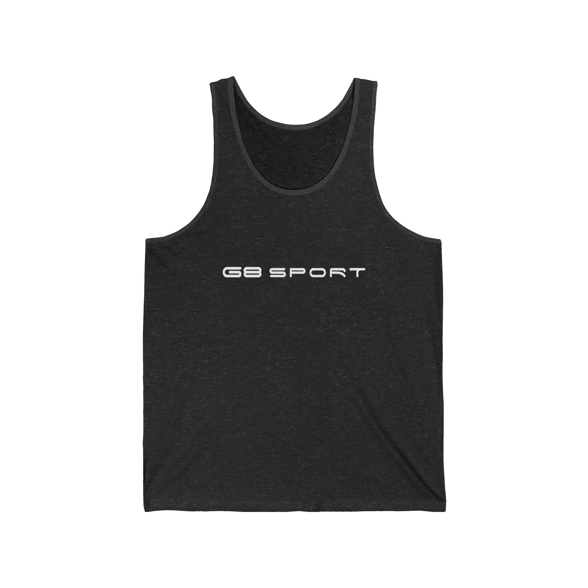 Unisex Jersey Tank Top - G8 Sport Logo - Perfect for Active Lifestyle & Fitness