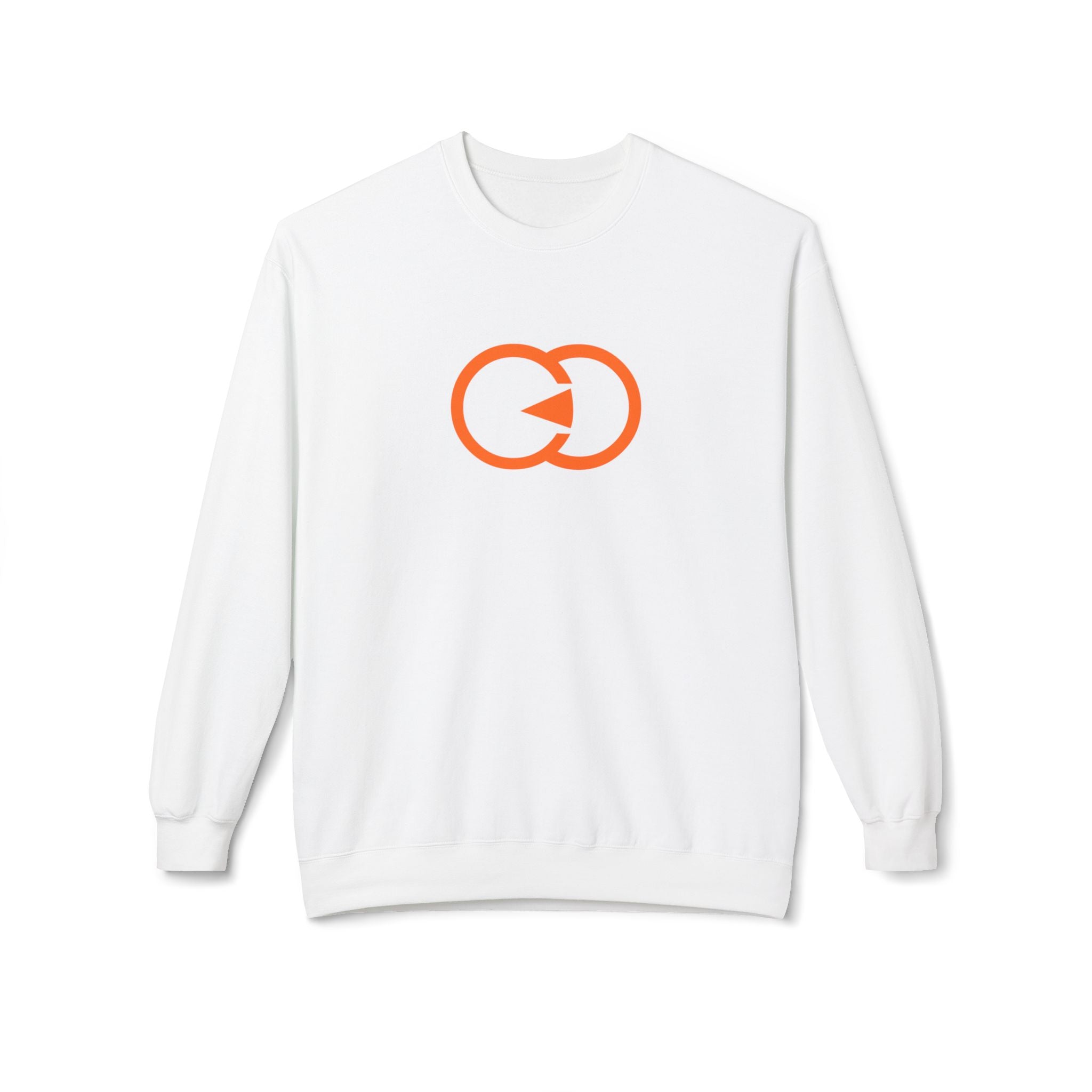 Stylish Unisex Crewneck Sweatshirt with Trendy Logo - Perfect for Casual Outings & Cozy Days