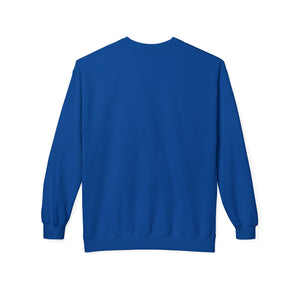 Unisex Softstyle Fleece Crewneck Sweatshirt - Modern Purple Design - G8 Sport