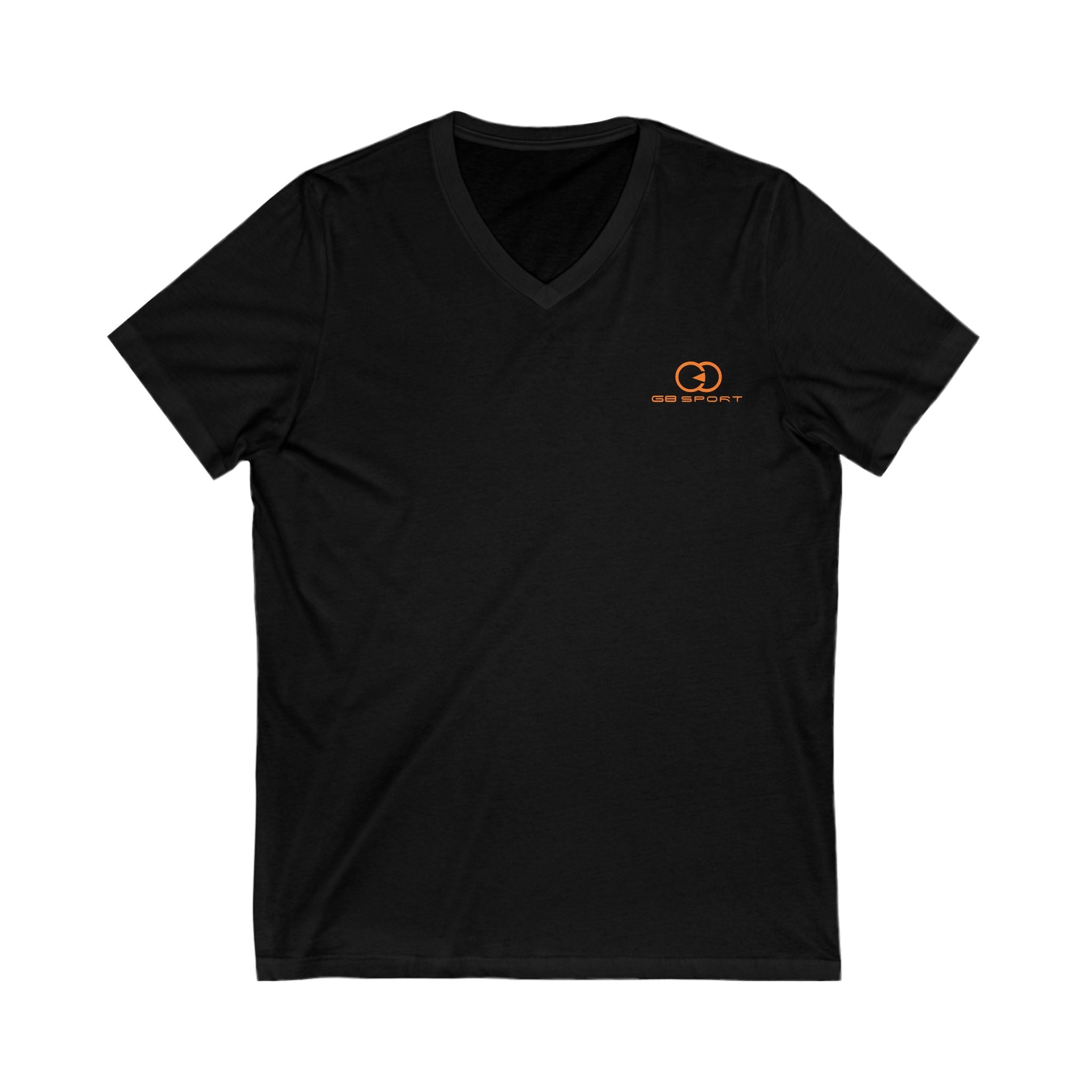 Sporty Unisex V-Neck Tee - Comfortable & Stylish Casual Wear