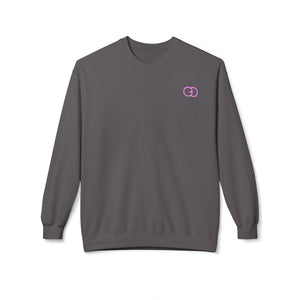 Unisex Softstyle Fleece Crewneck Sweatshirt - Trendy Pink Design - G8 Sport