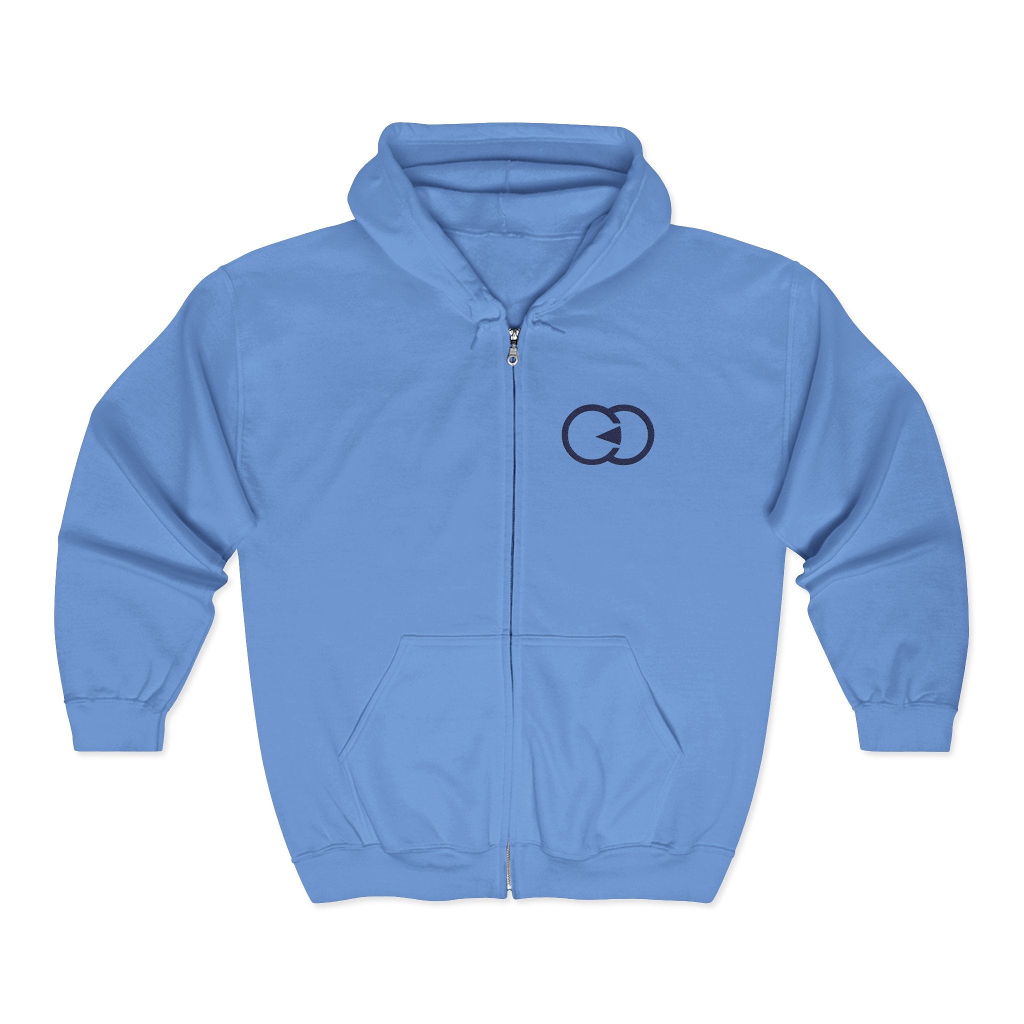 Unisex Full Zip Hoodie - Cozy Design for Casual Comfort