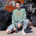 Women's Cropped Sweatshirt - Casual Everyday Style with Trendy Orange Design