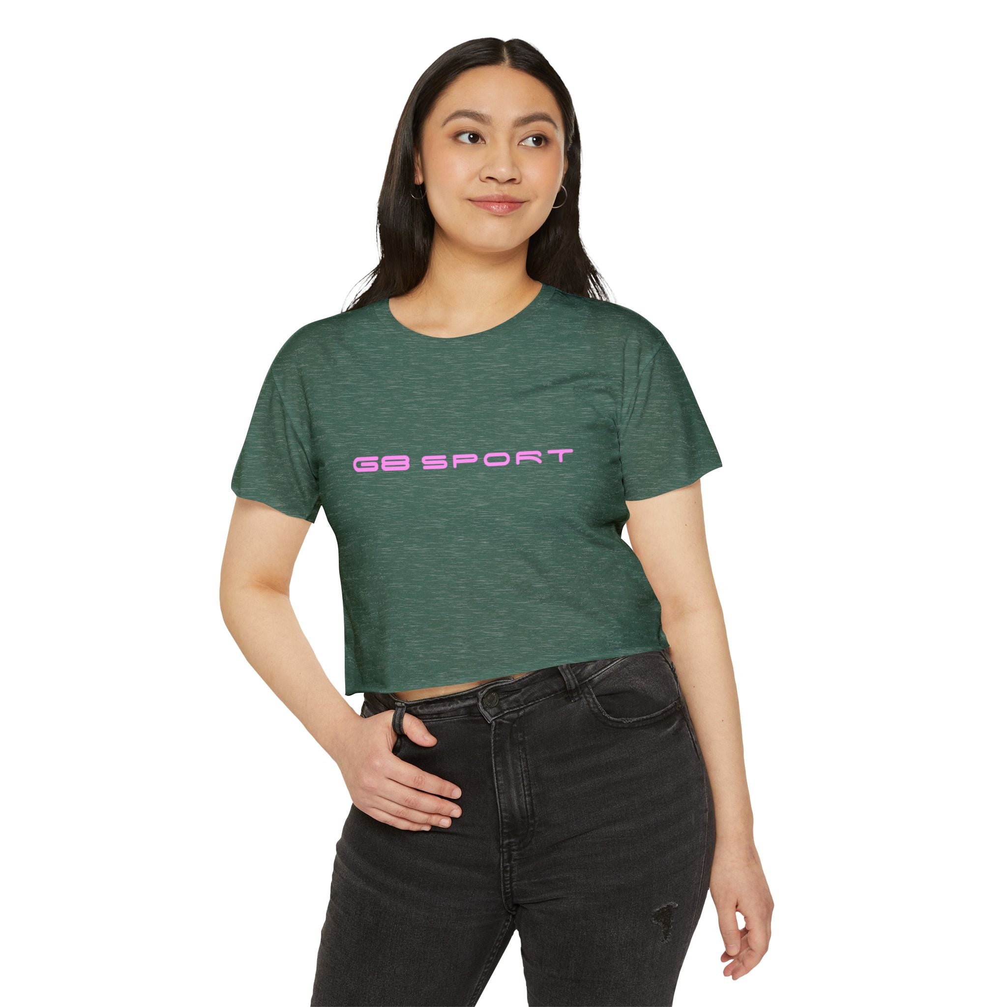 Trendy Women's Festival Crop Top with 'GB SPORT' Design – Perfect for Concerts and Summer Events