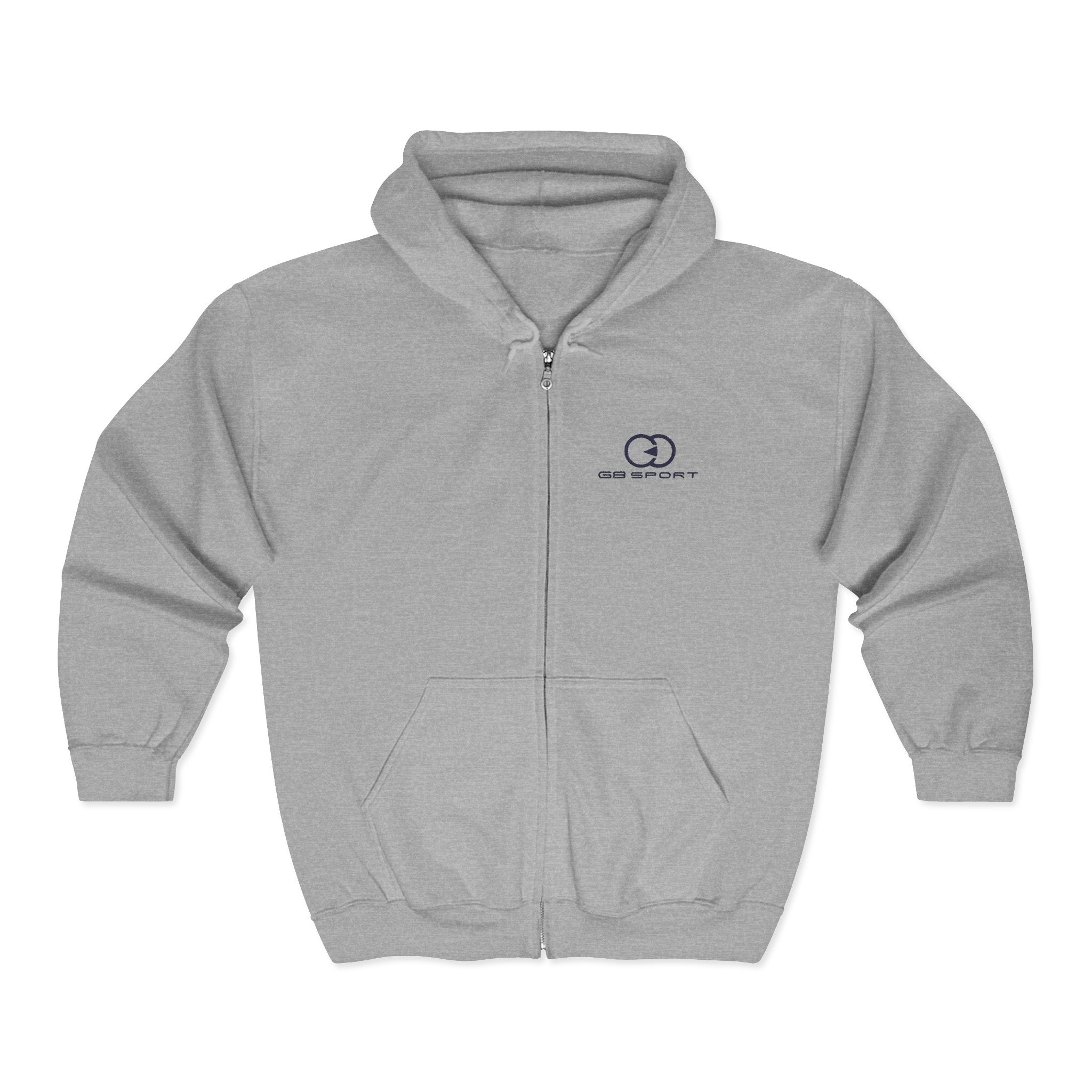 Cozy Unisex Zip Hoodie - Perfect for Sports and Casual Wear