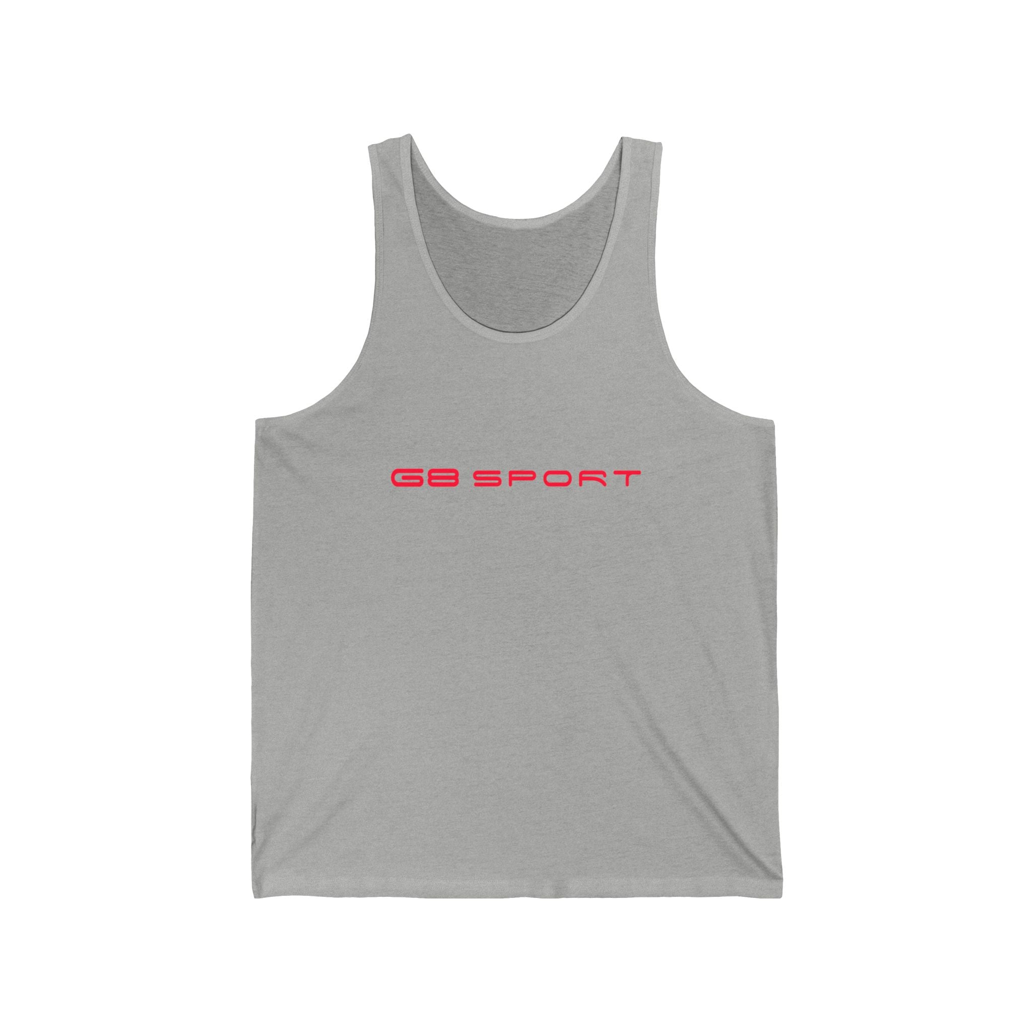 GB Sport Unisex Jersey Tank - Casual Athletic Wear for Everyday Comfort