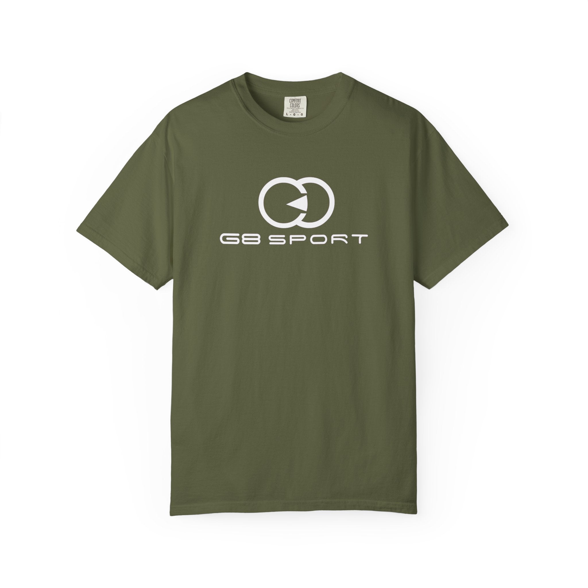 Unisex Garment-Dyed T-Shirt - Sporty G8 Design for Active Lifestyles