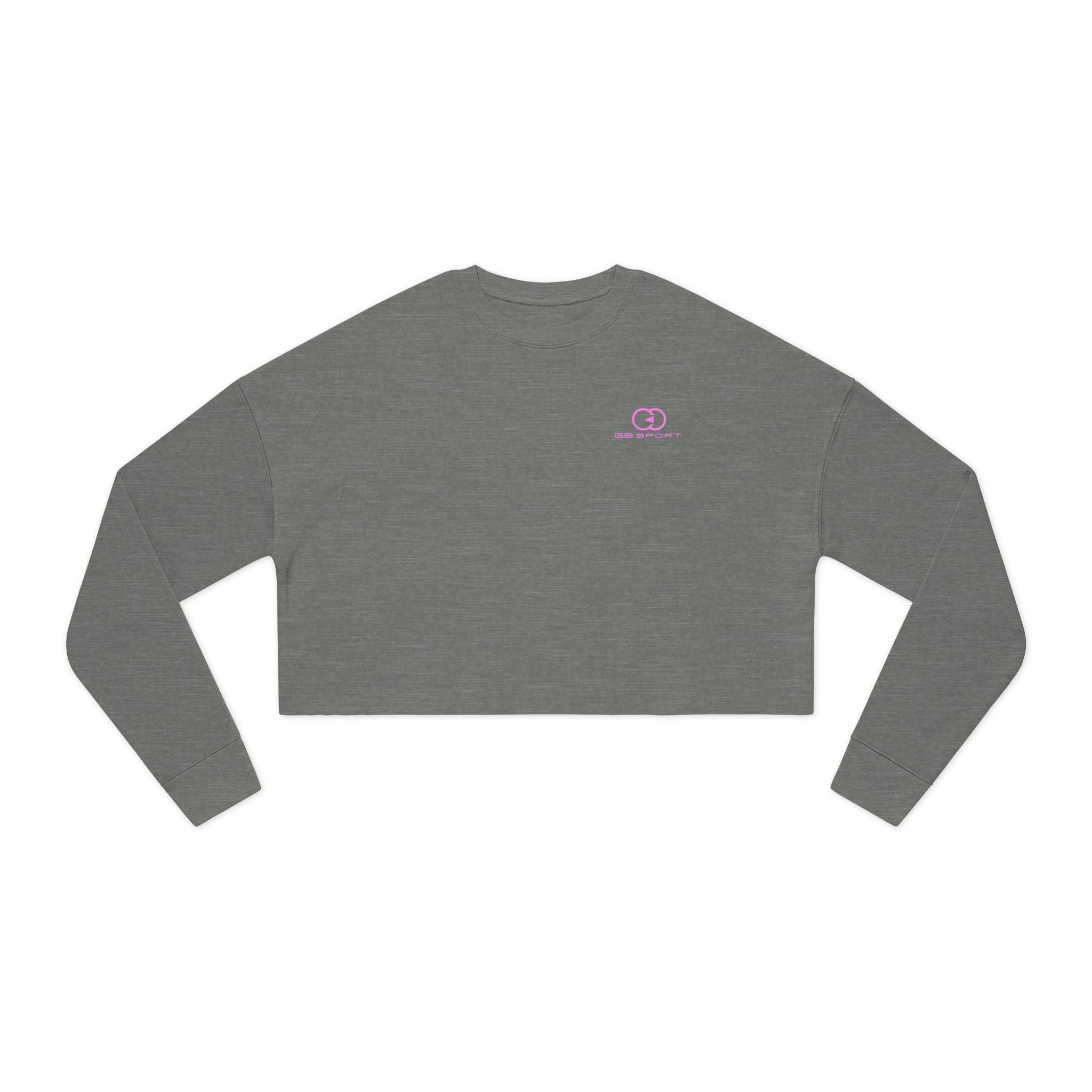 Chic Women’s Cropped Sweatshirt with Minimalist Design - Perfect for Casual Outings & Everyday Wear