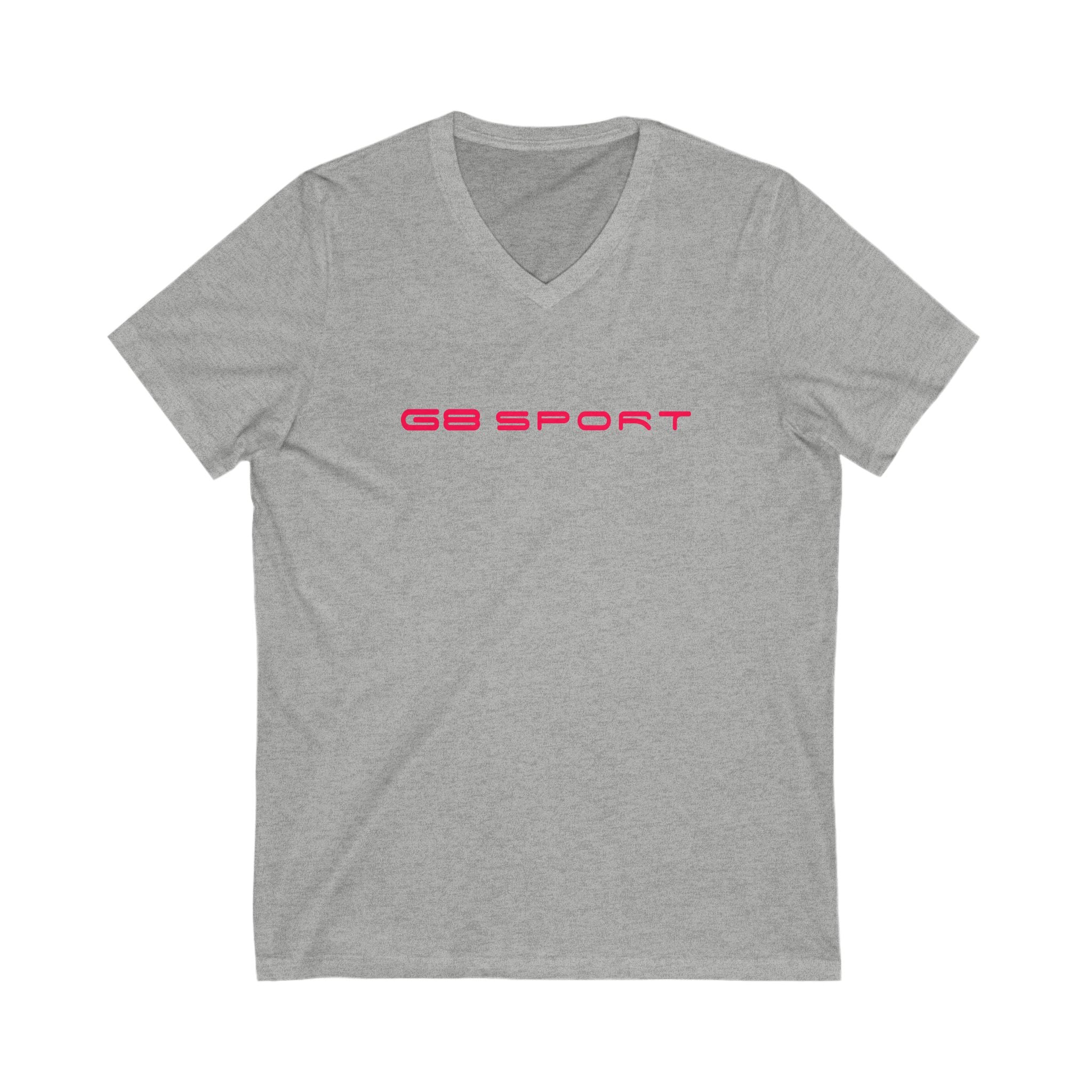 GB Sport Unisex V-Neck Tee - Casual Athletic Sportswear