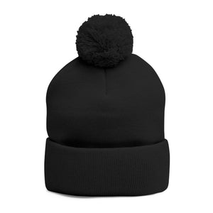 Cozy Pom-Pom Knit Cap with Custom Embroidery - G8 Sport